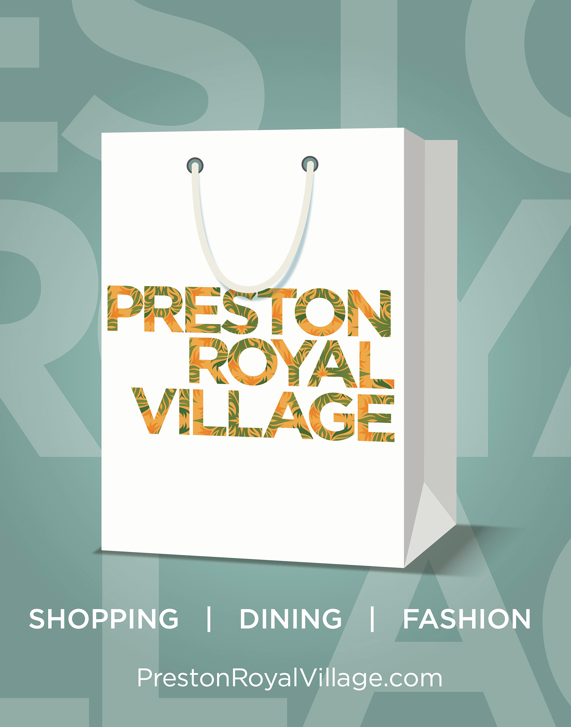 Poster for shopping center