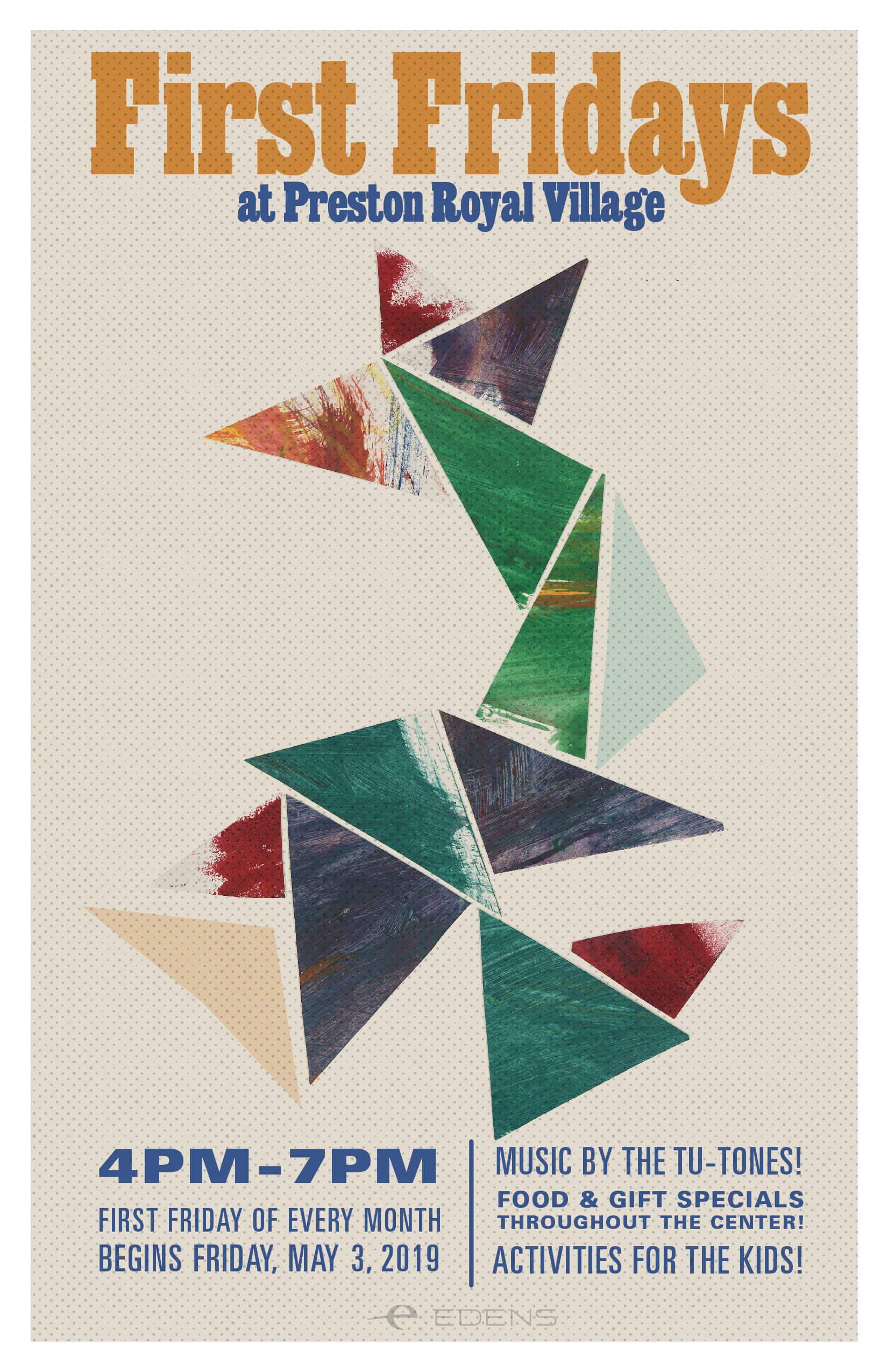 Alternative design for the 1st Friday event.