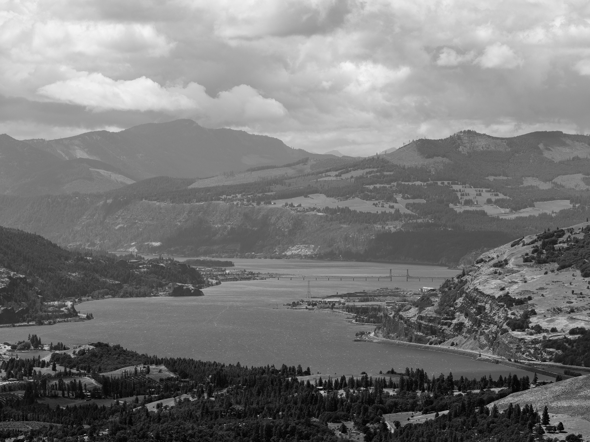 Hood River Bridge in the Distance
