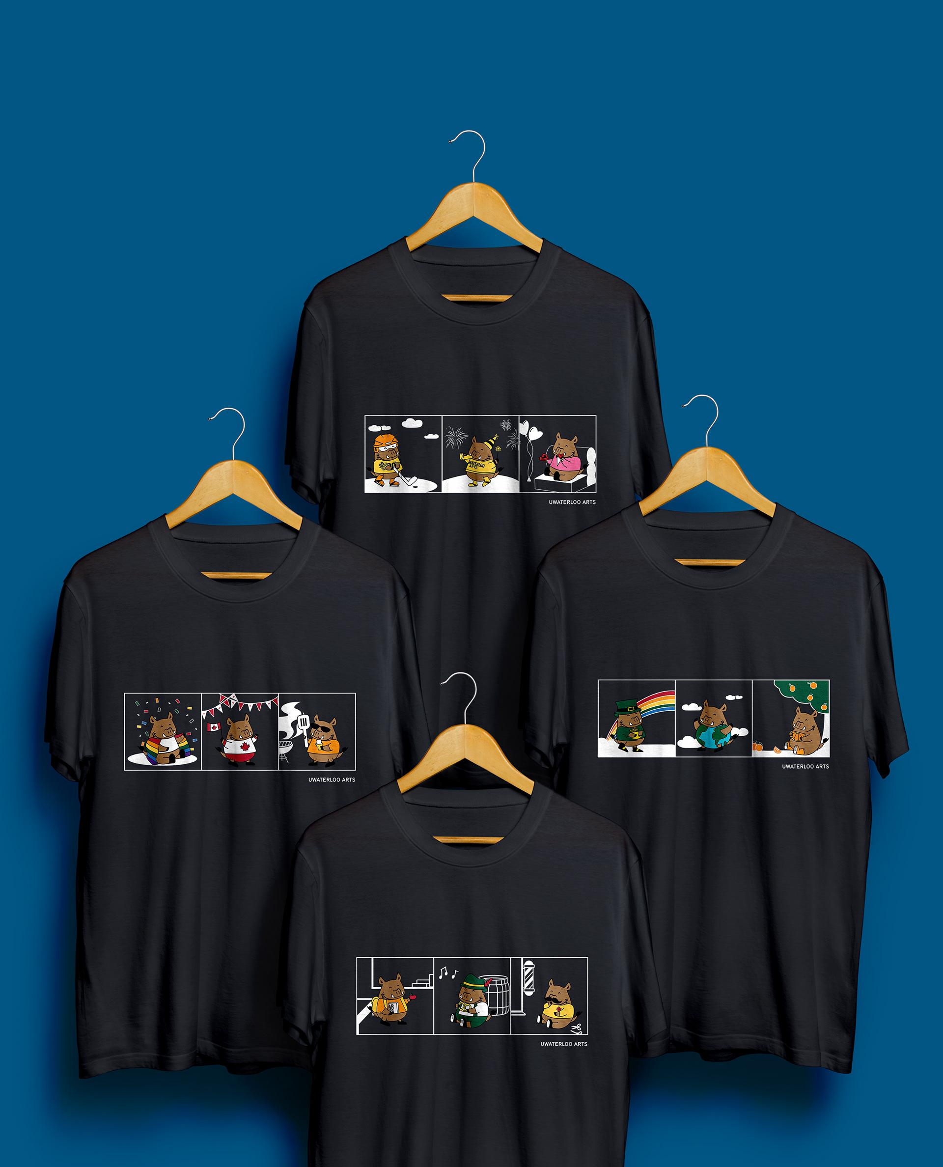 Seasonal Porcellino T-Shirts