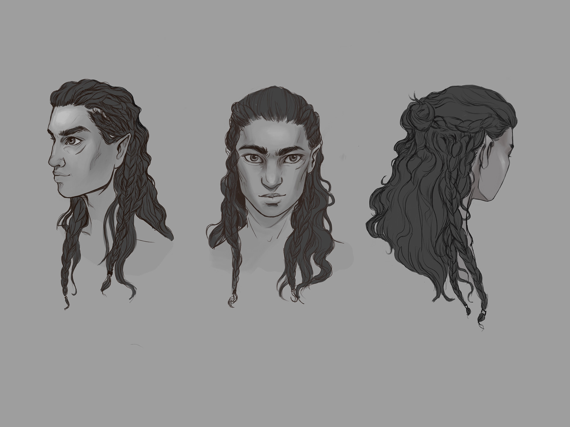 'Ander'- concept sketches