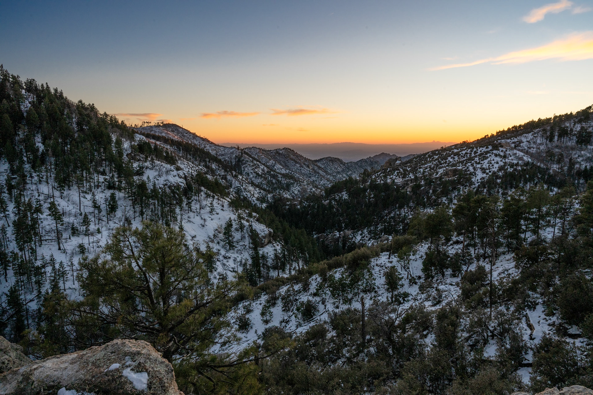 Sunset at Soldiers Camp