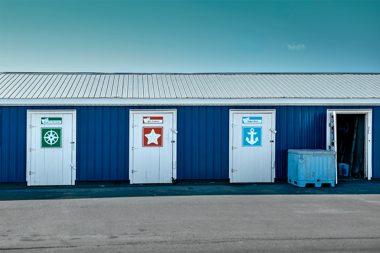 Fisherman's lockers