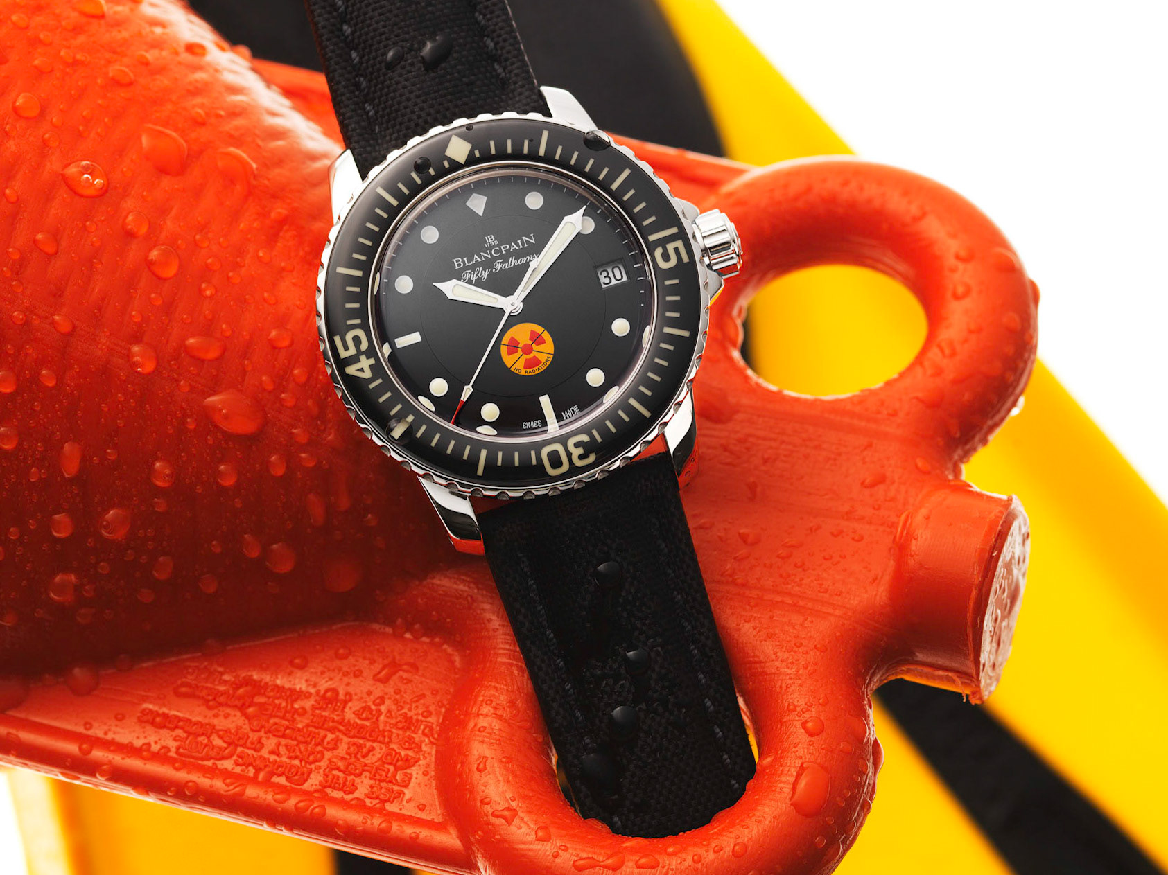 Editorial for Class of its Own with the Blancpain Fifty Fantoms diver watch