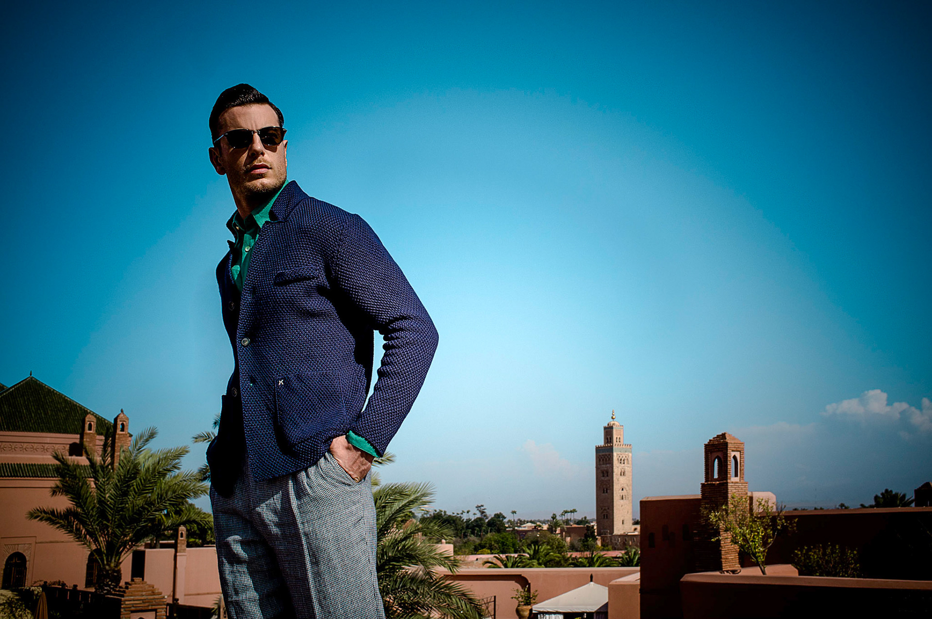 Editorial in the amazing Royal Mansour