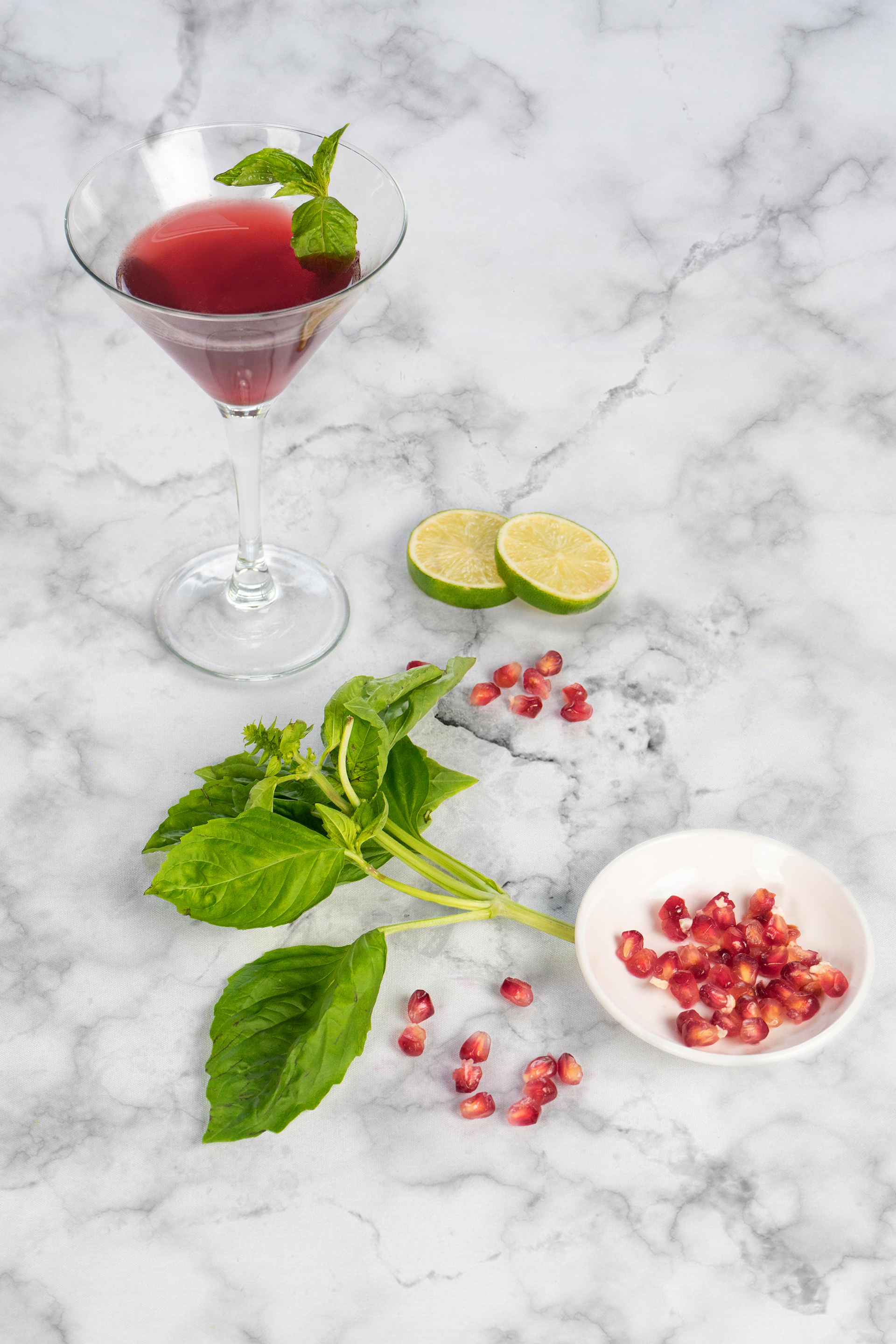 Cocktail Flatlay