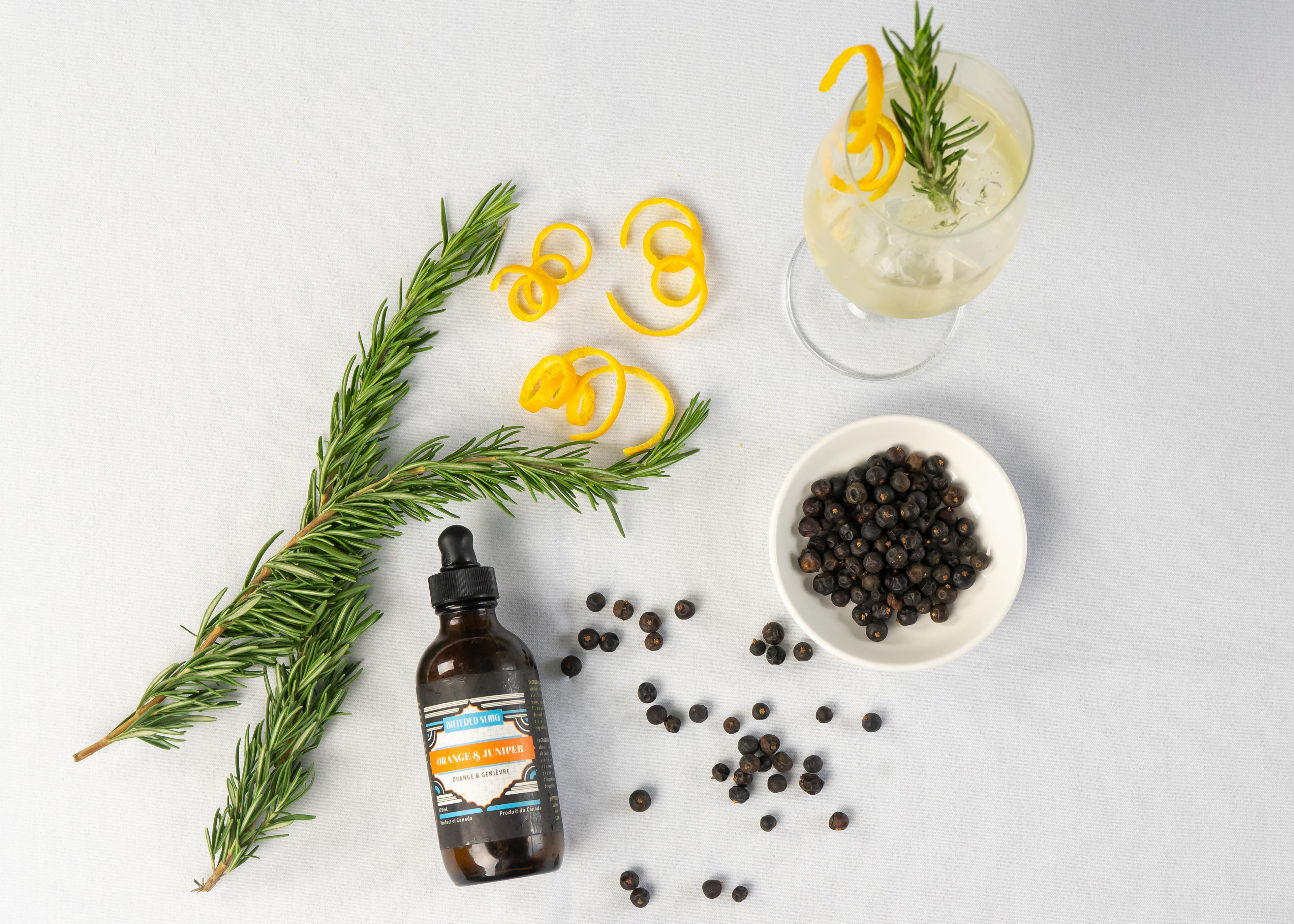 Cocktail Flatlay