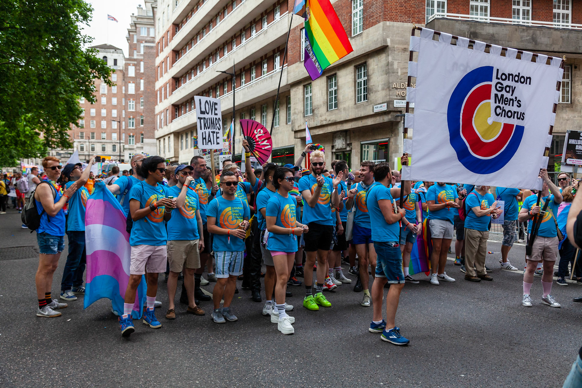 Pride in London parade 2022