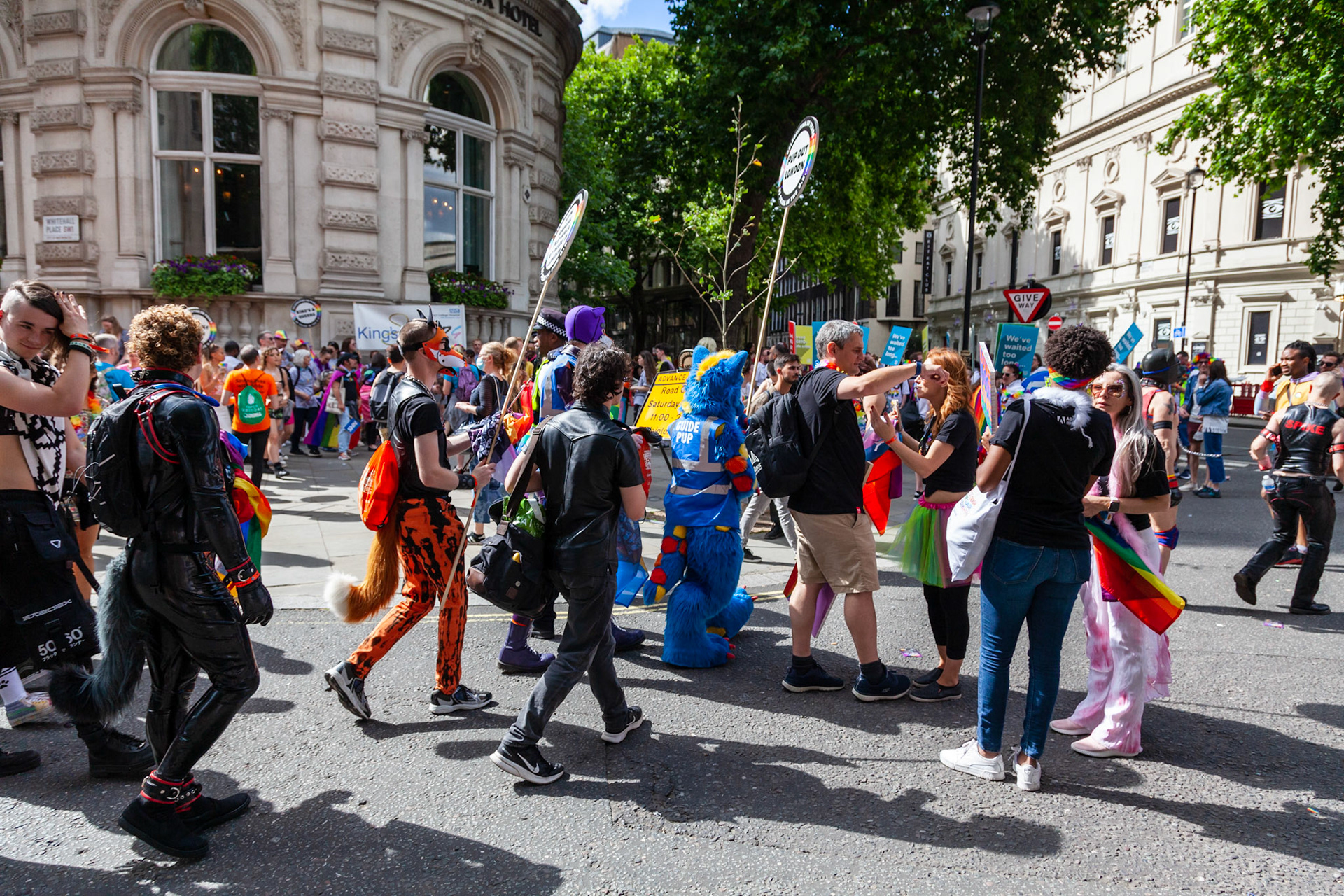 Pride in London parade 2022