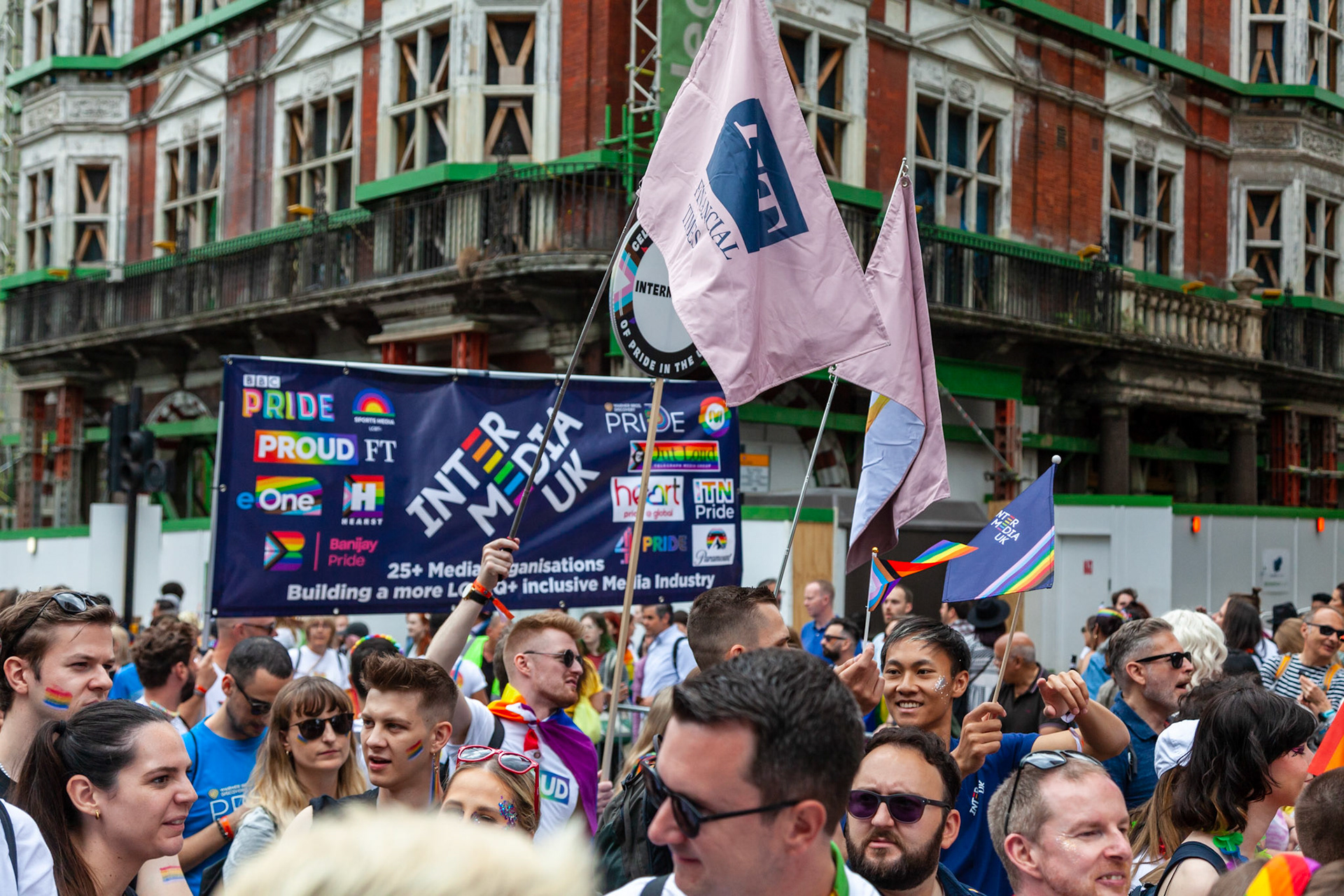 Pride in London parade 2022