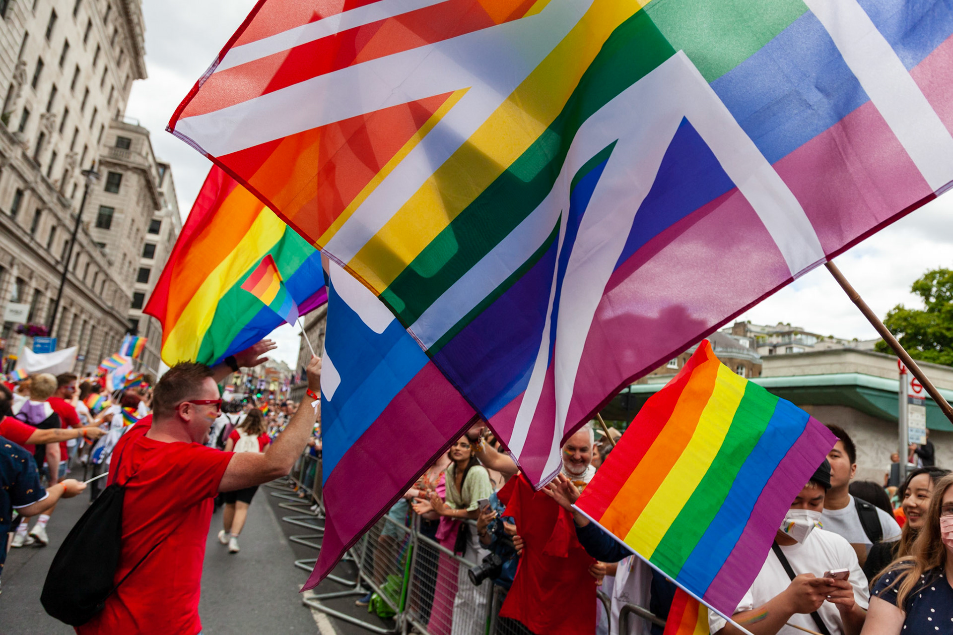 Pride in London parade 2022