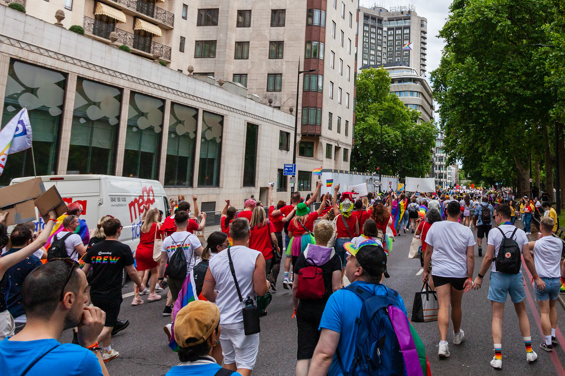 Pride in London parade 2022