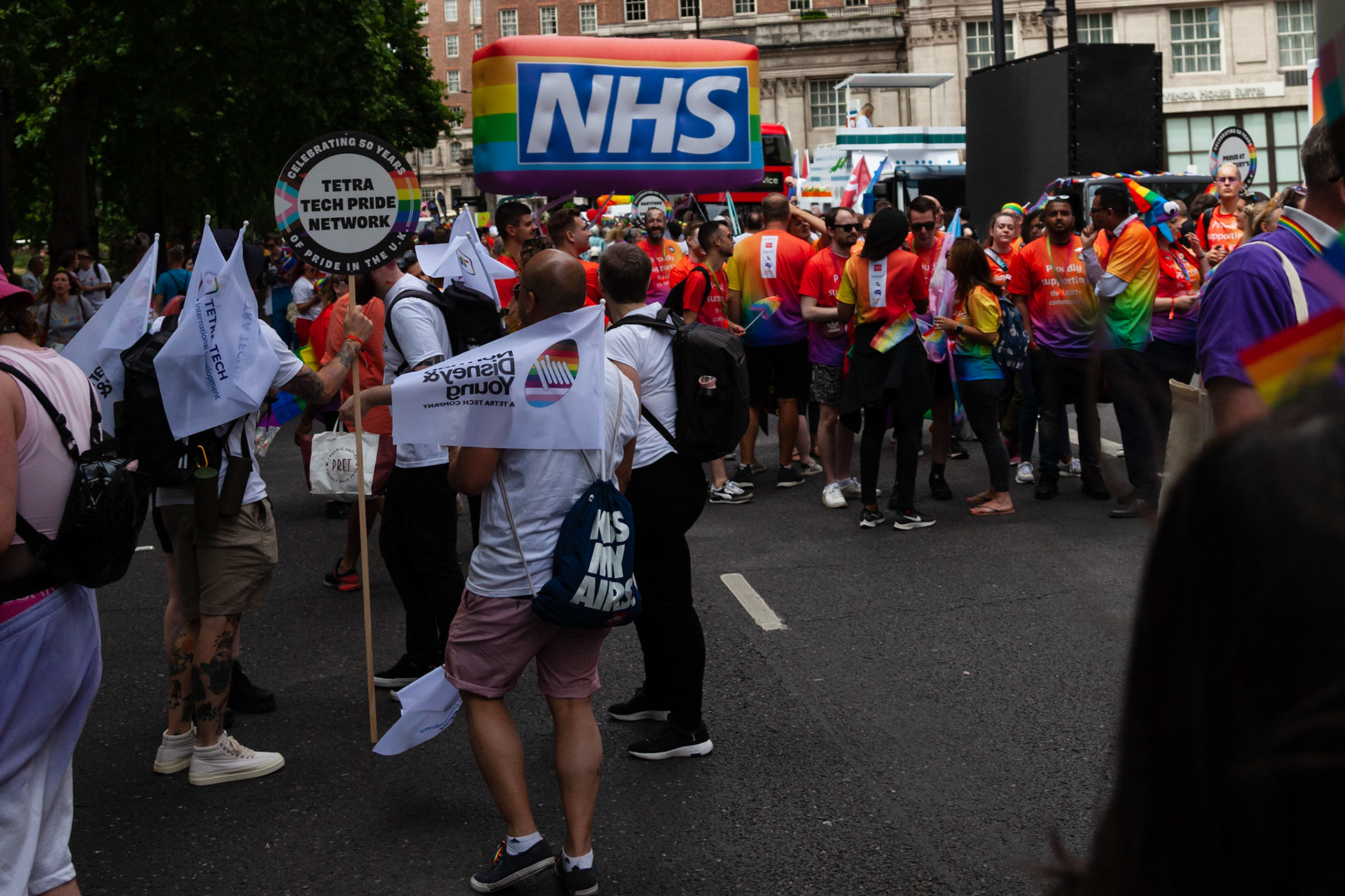 Pride in London parade 2022