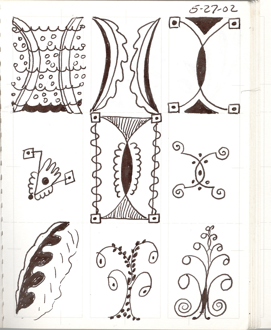 2002-05-27-a, Pen and Ink on Paper