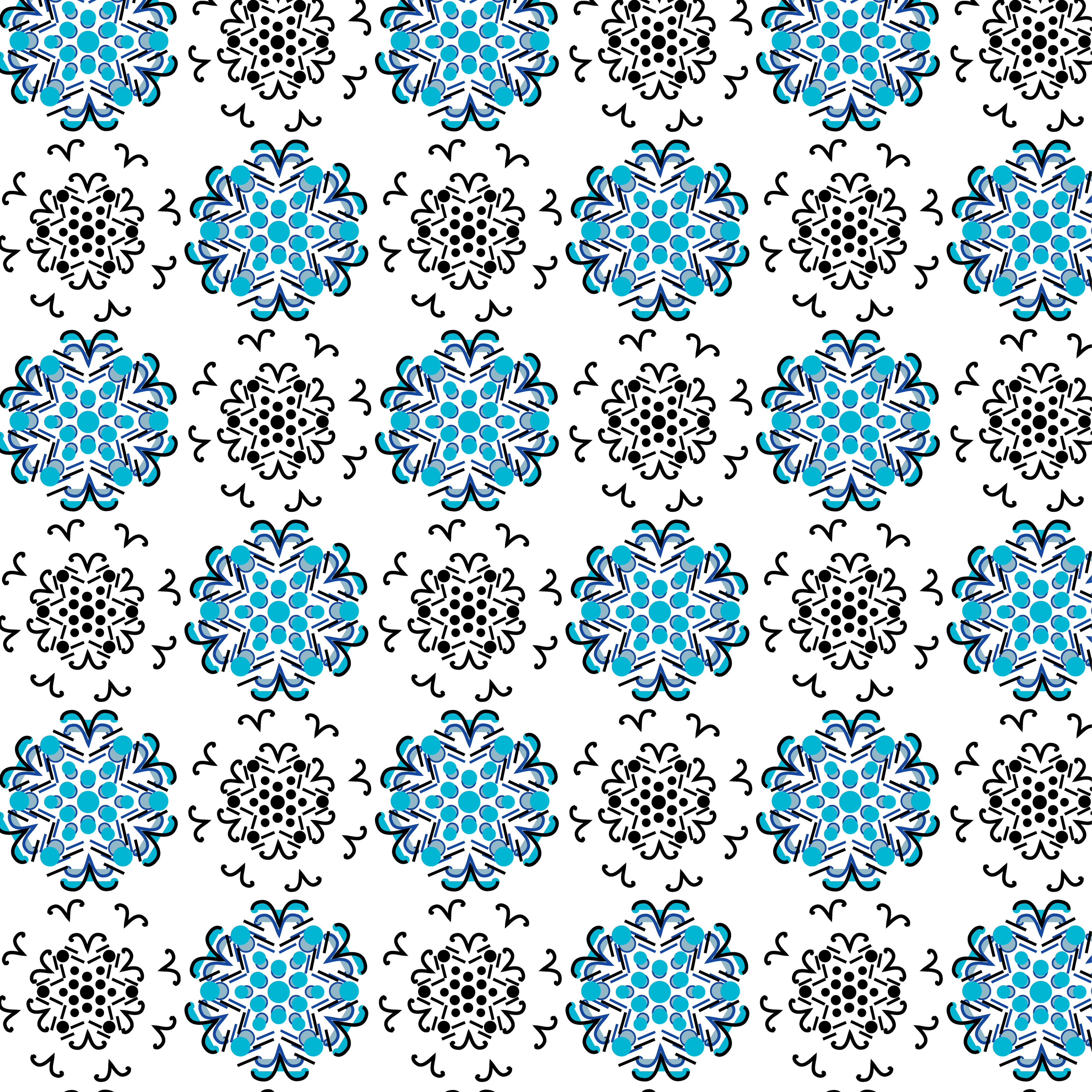 Star Signal, Digital Art, Pattern 2, 2022