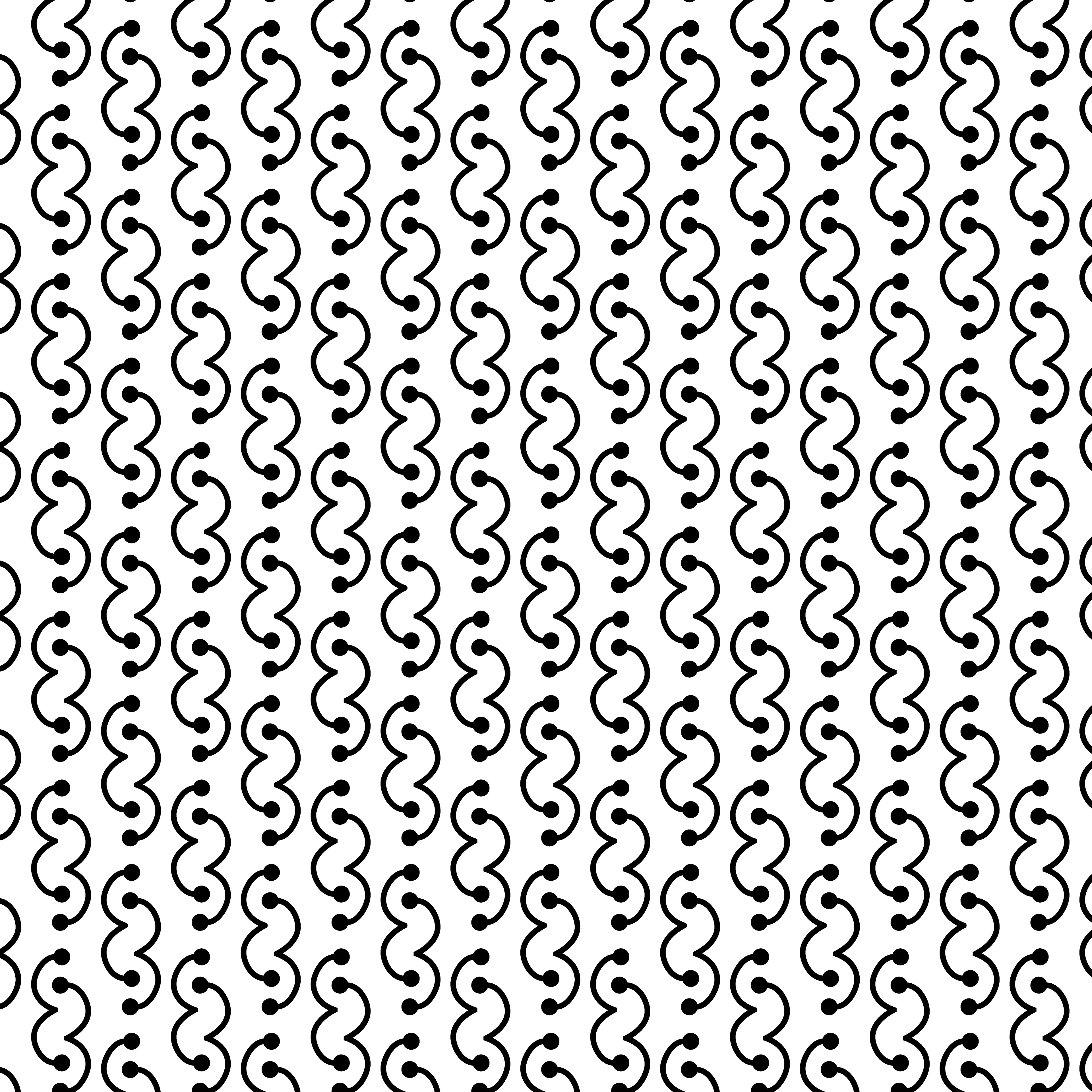 Knotted Thread Pattern 1, Digital Art, 2021