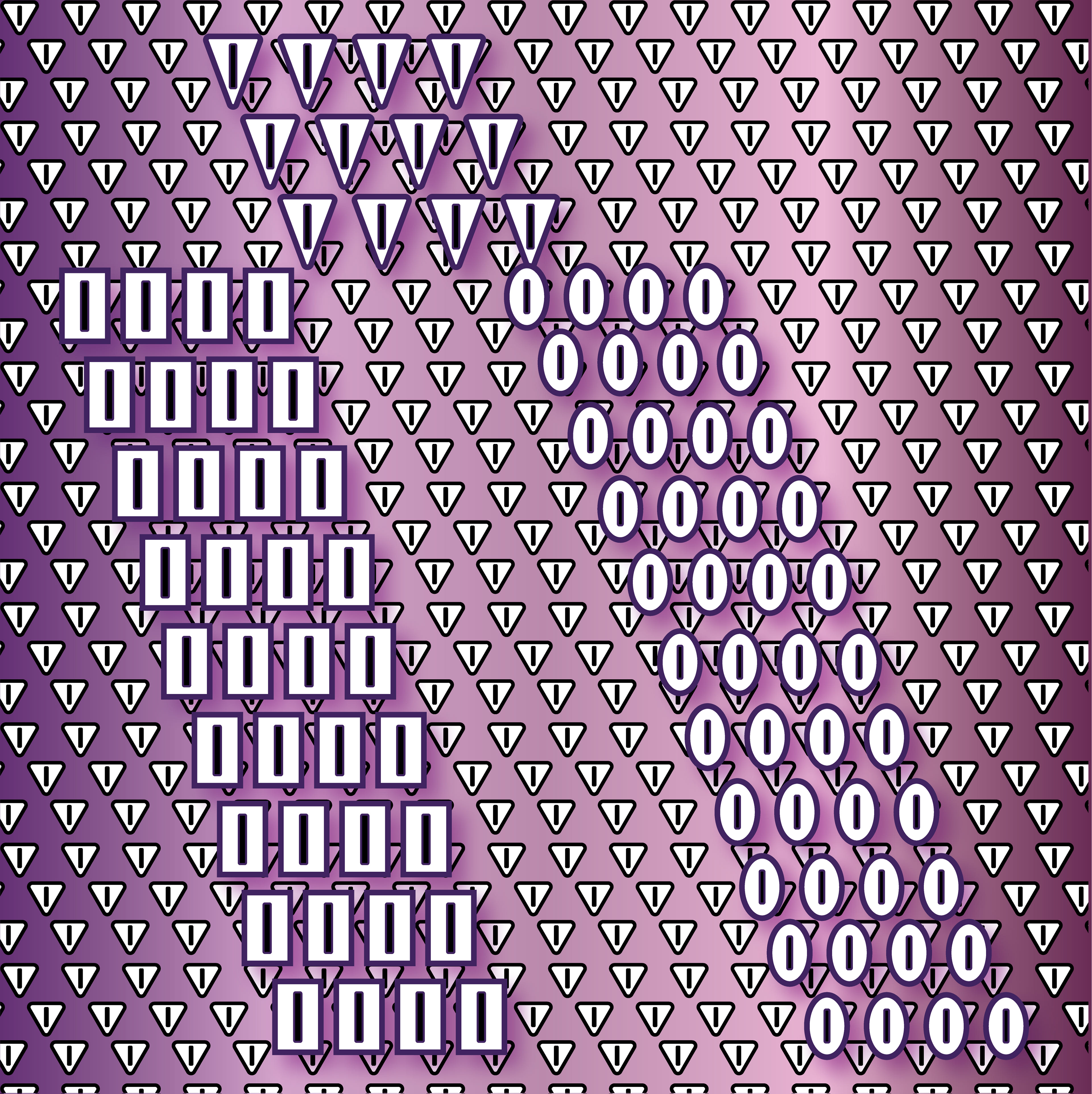 Tilted Archway, Digital Art, Pattern 2, 2026