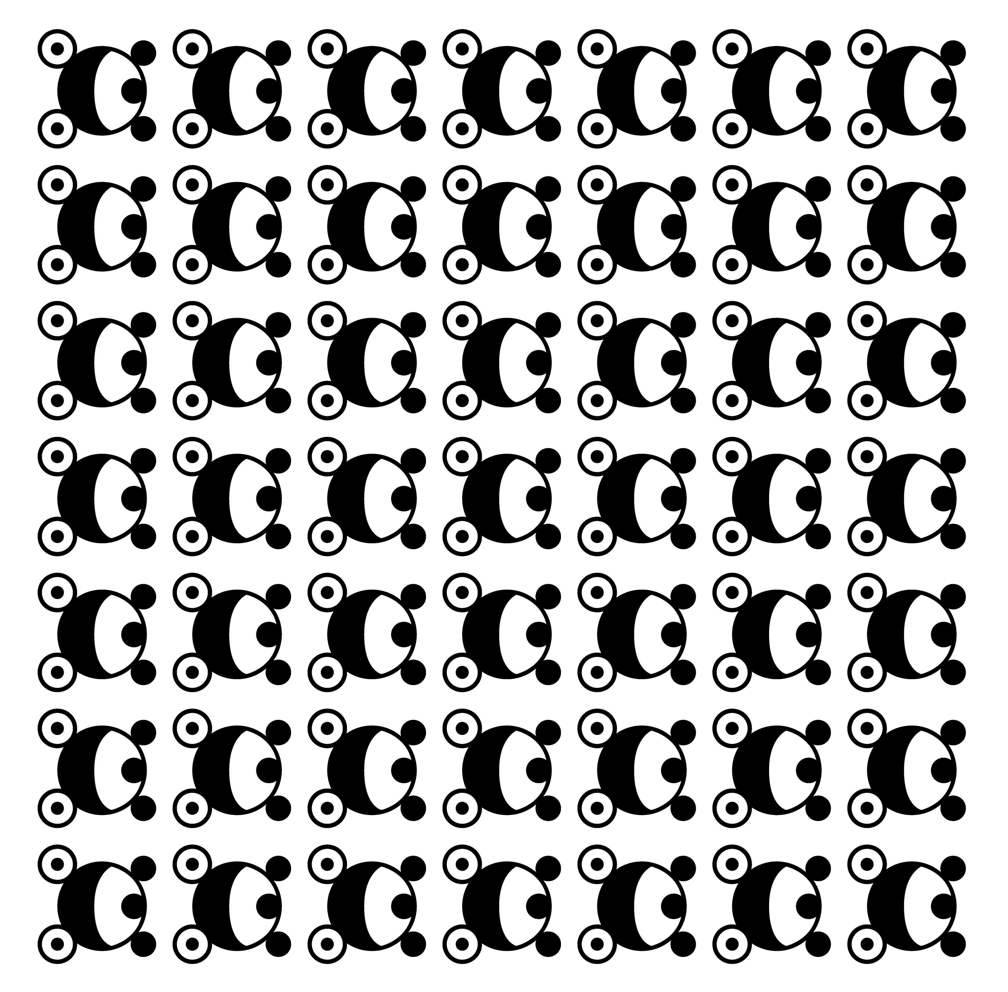 Training Wheels, Digital Art Pattern 1, 2022