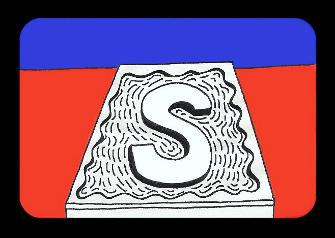 Linoleum Block Printing for Beginners, slide # 32, 1993