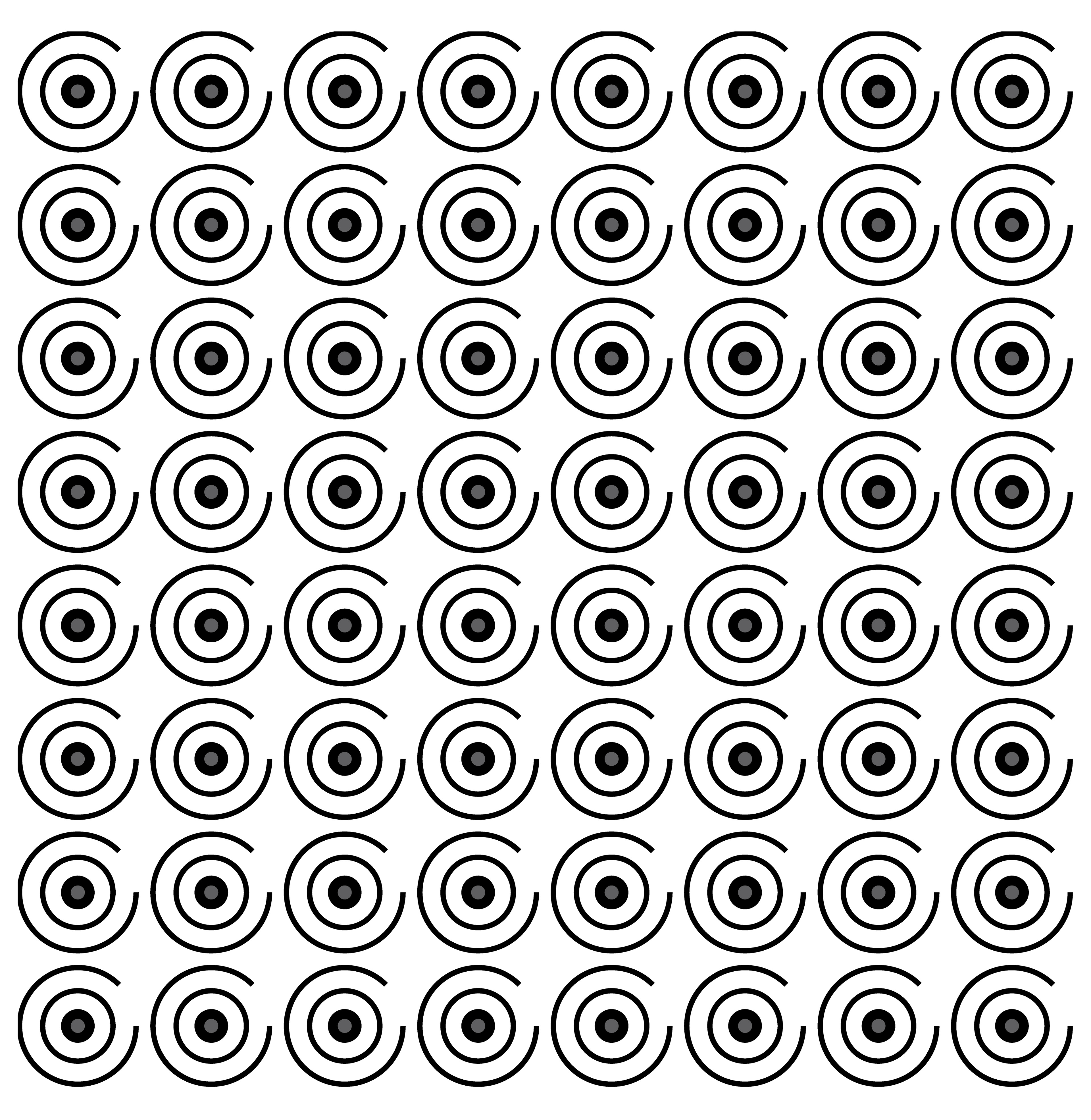 Sink Drain Pattern 1, Digital Art, 2023
