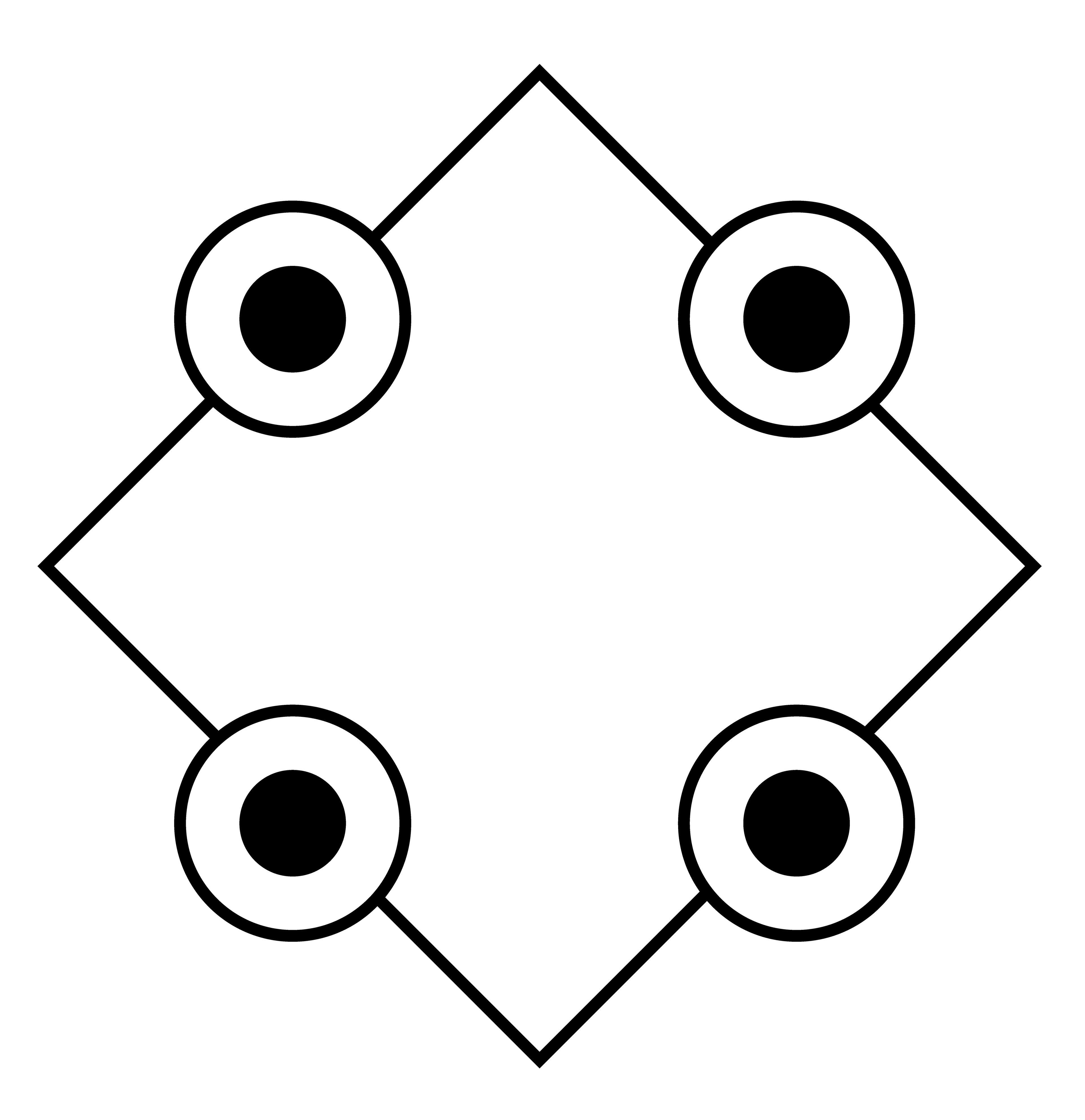 Cafeteria Table, Vector Drawing, 2022