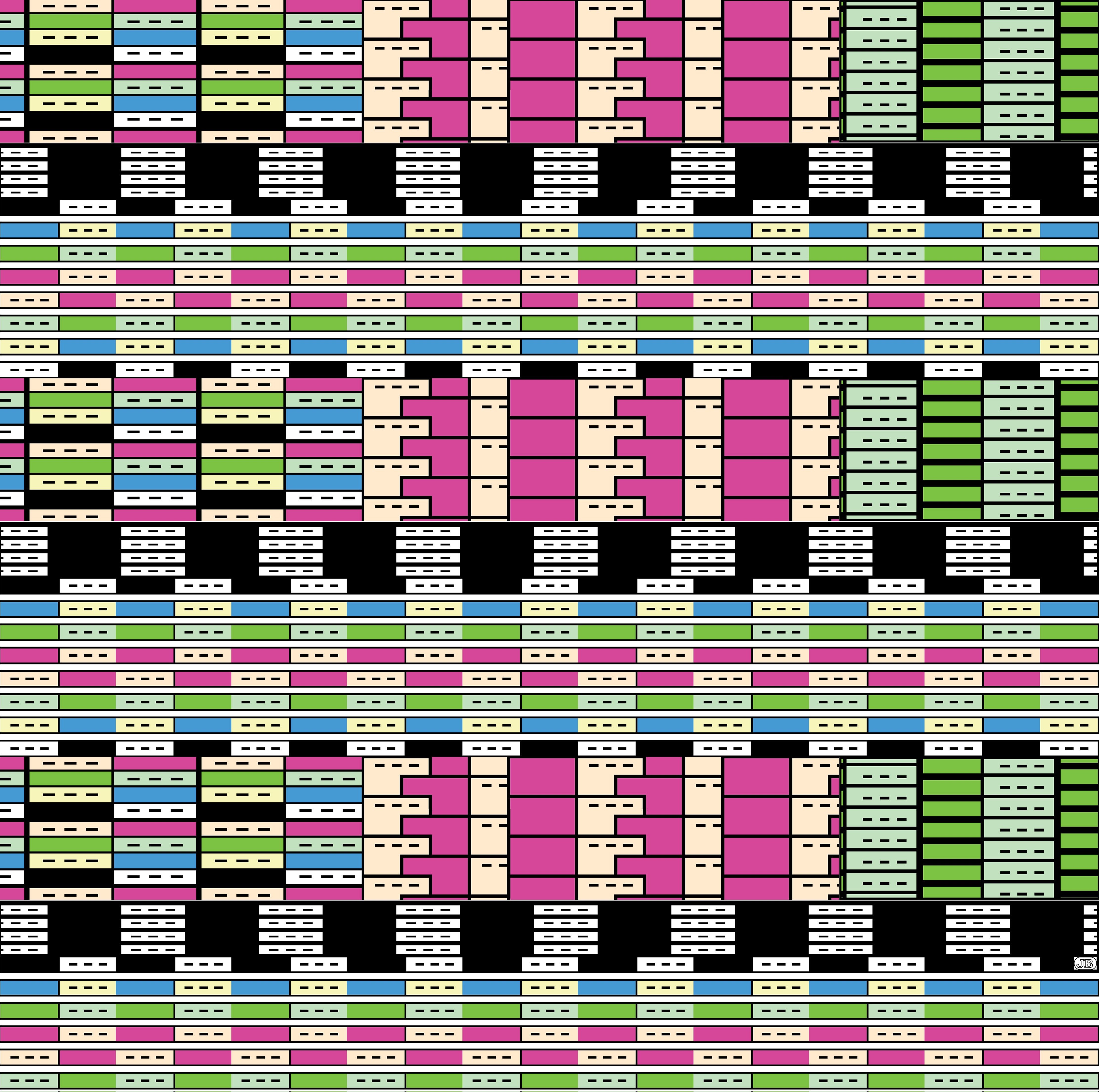 Archive Drawers, Digital Art, 2024