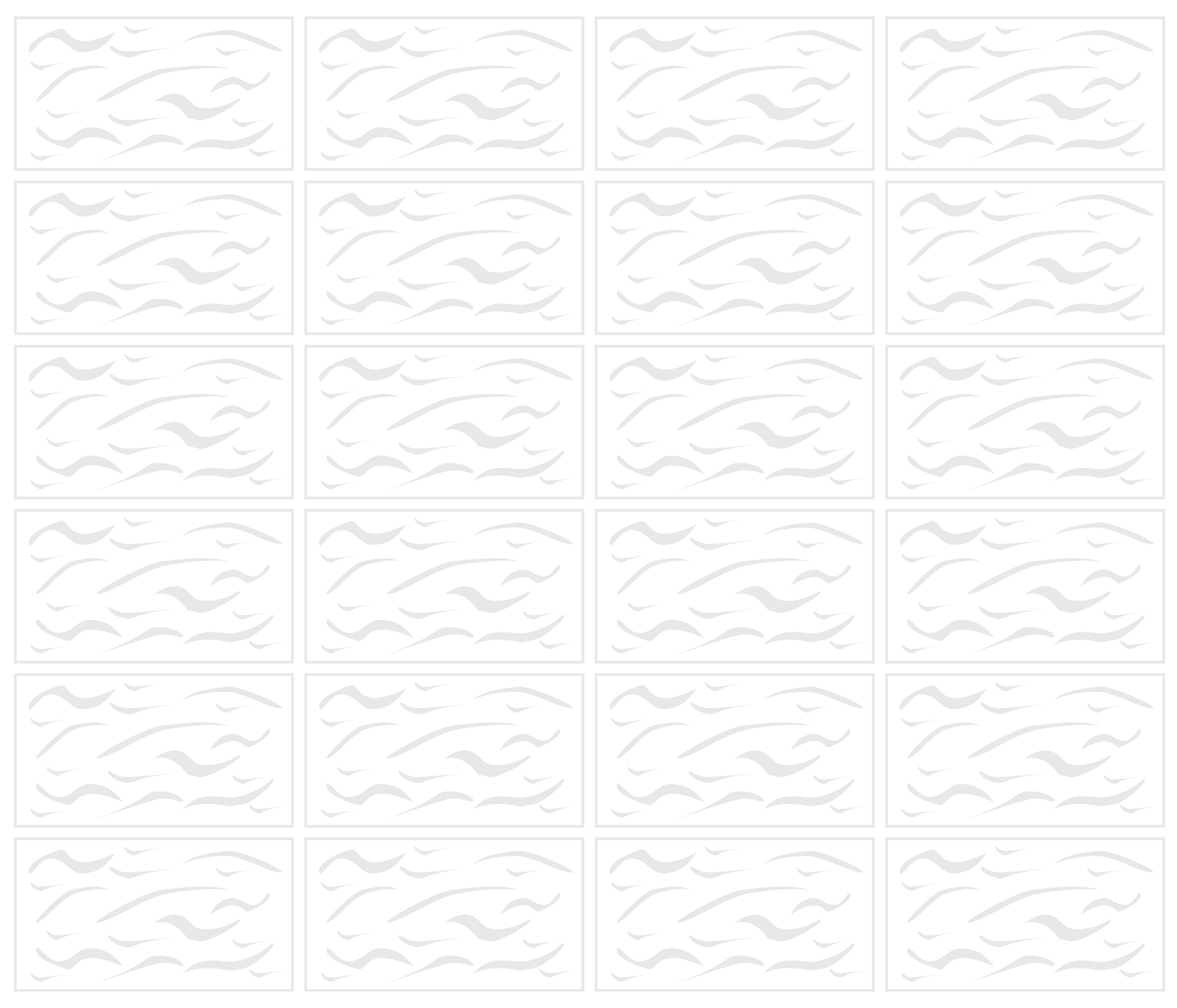 Wave Block Pattern, Digital Art, Pattern 5, 2013