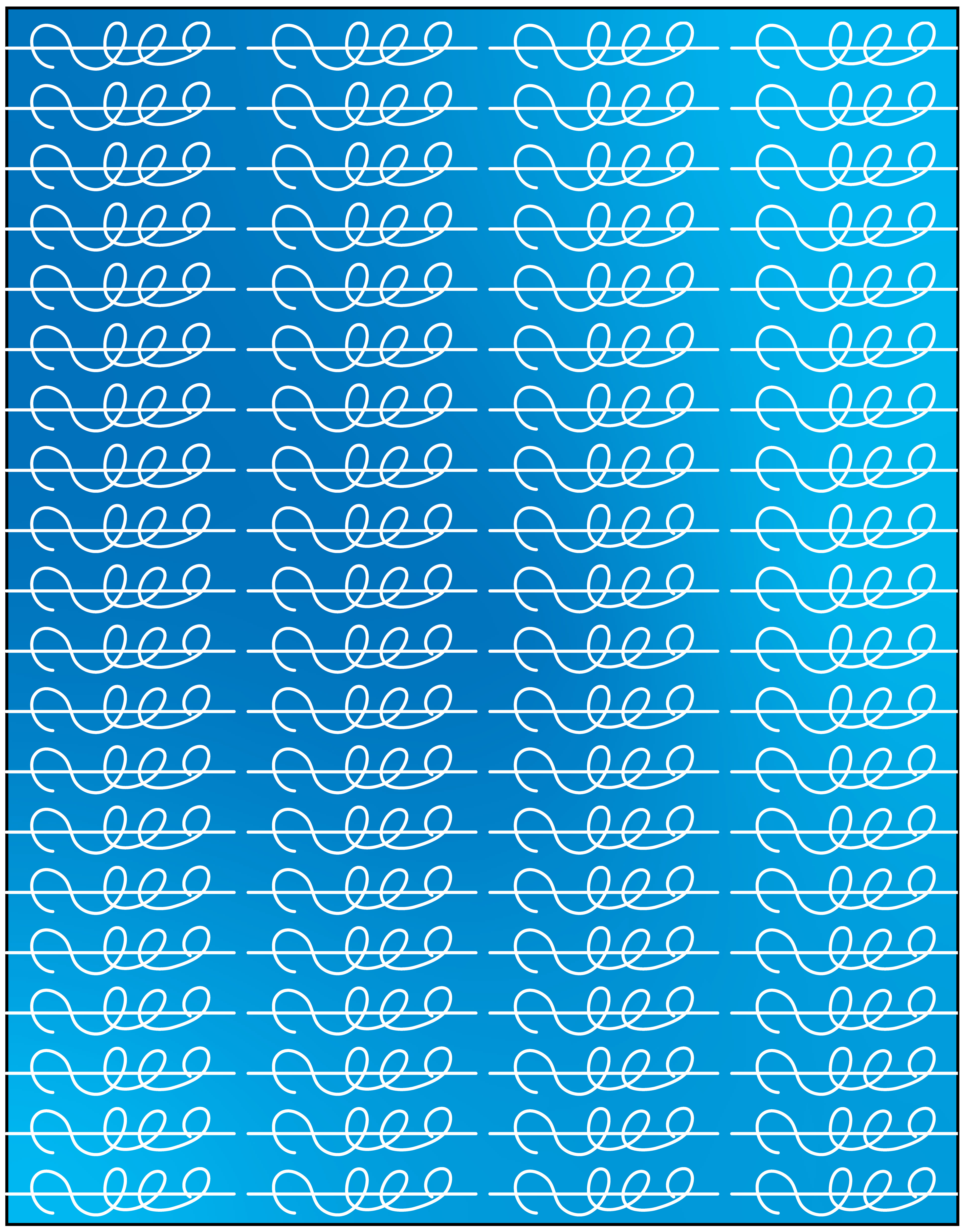 Needle Threads, Digital Art, Pattern 8, 2025