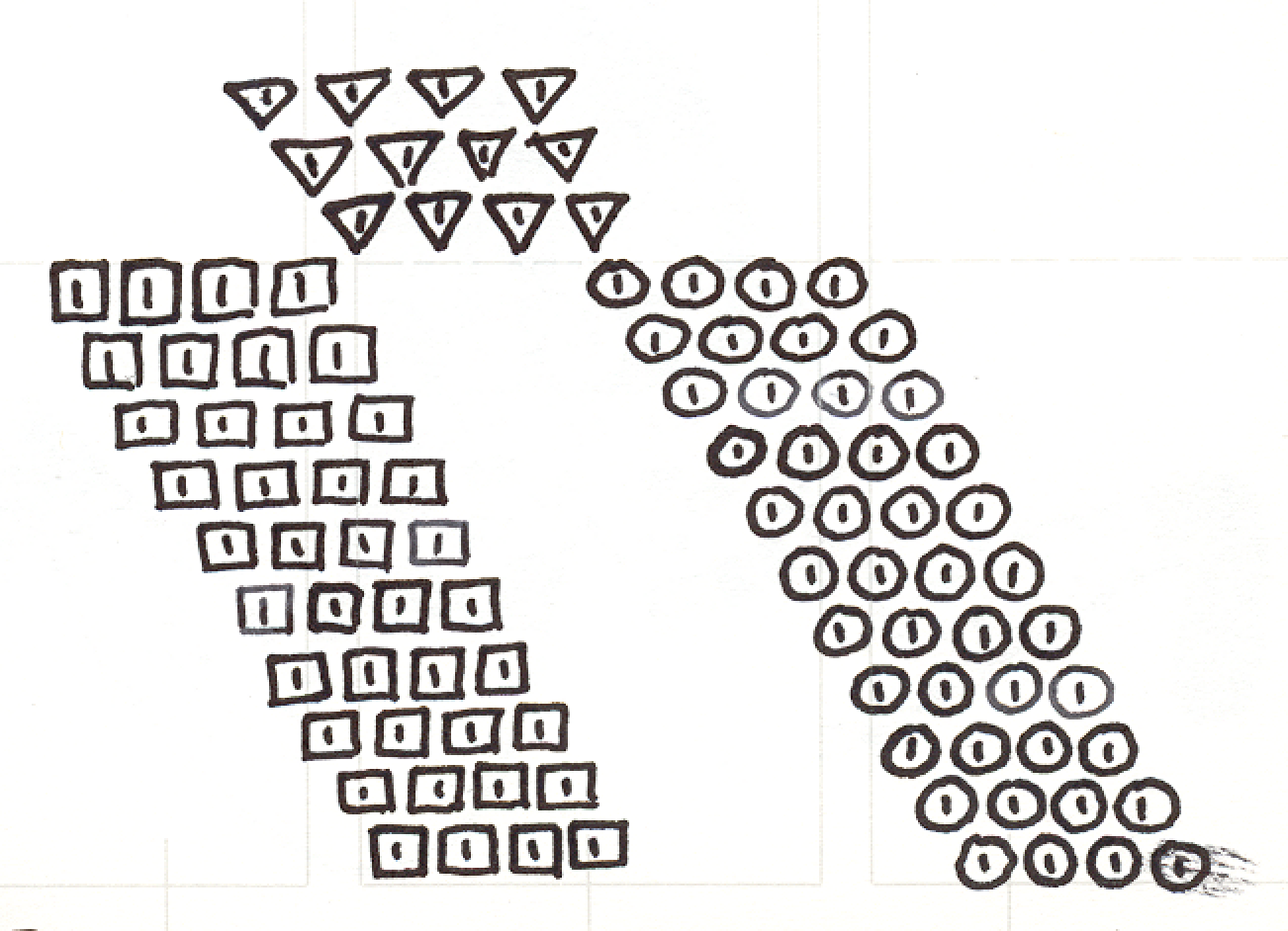 1993-07-12-a2, Pen and Ink on Paper, 1993