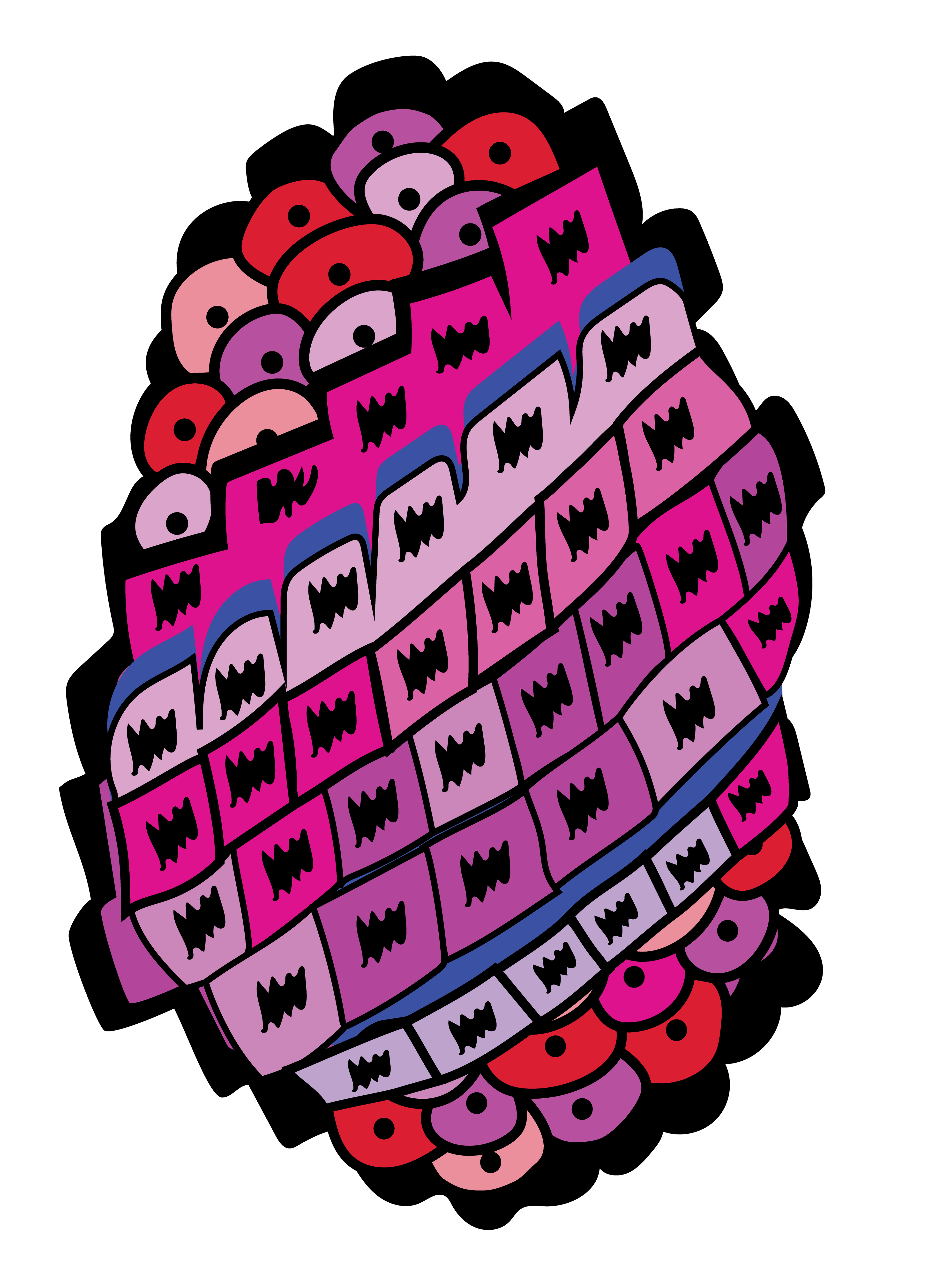 Drupelet, Vector Drawing 3, 2025