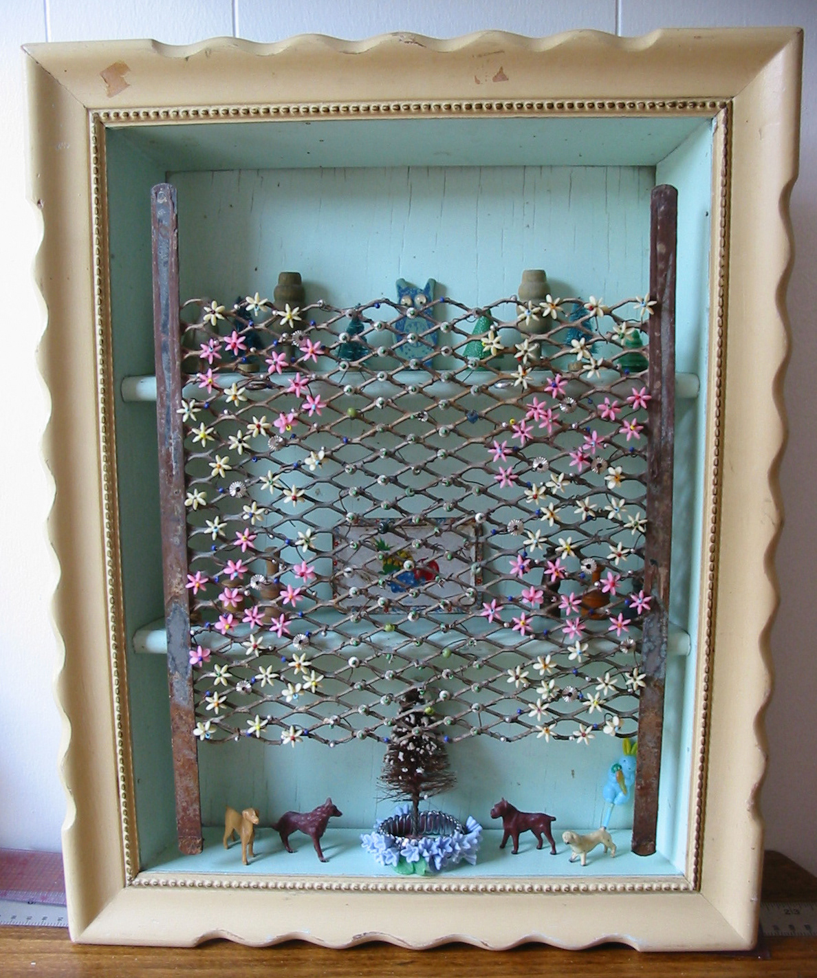 Flower Fence Shadowbox, 1998