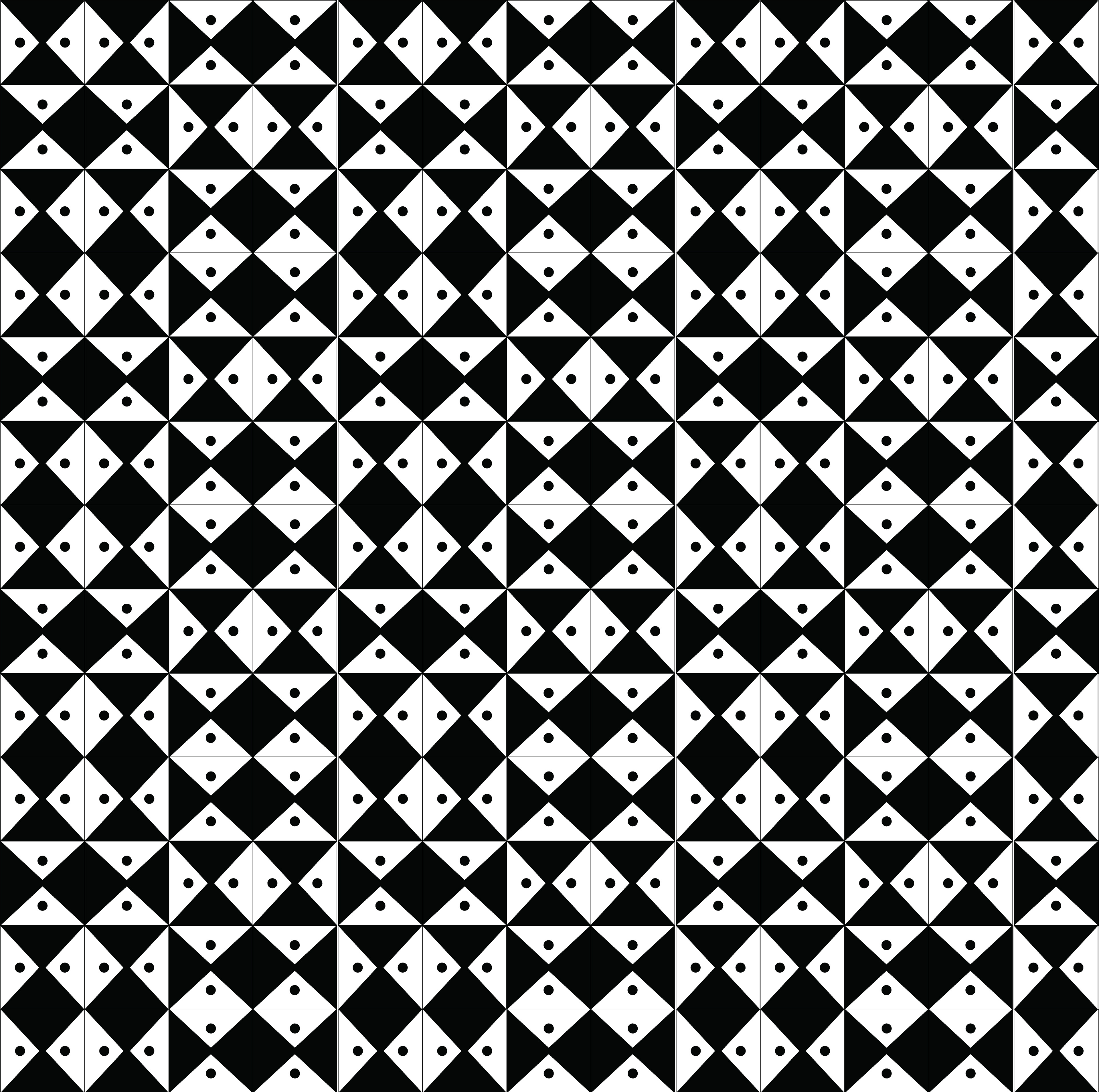 Shadow Masks, Digital Art, Pattern 1, 2025