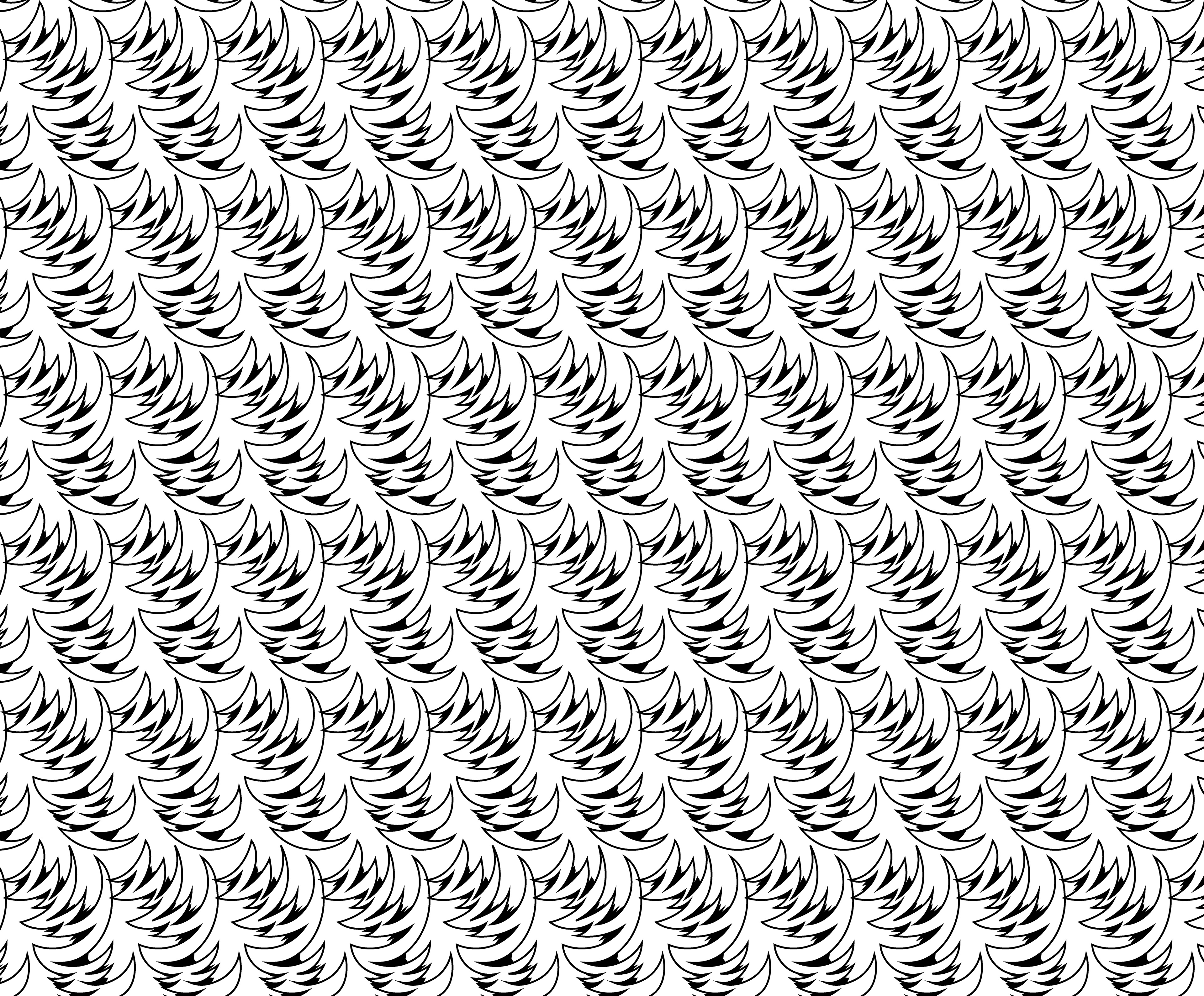 Flames, Digital Art, Pattern 4, 2022