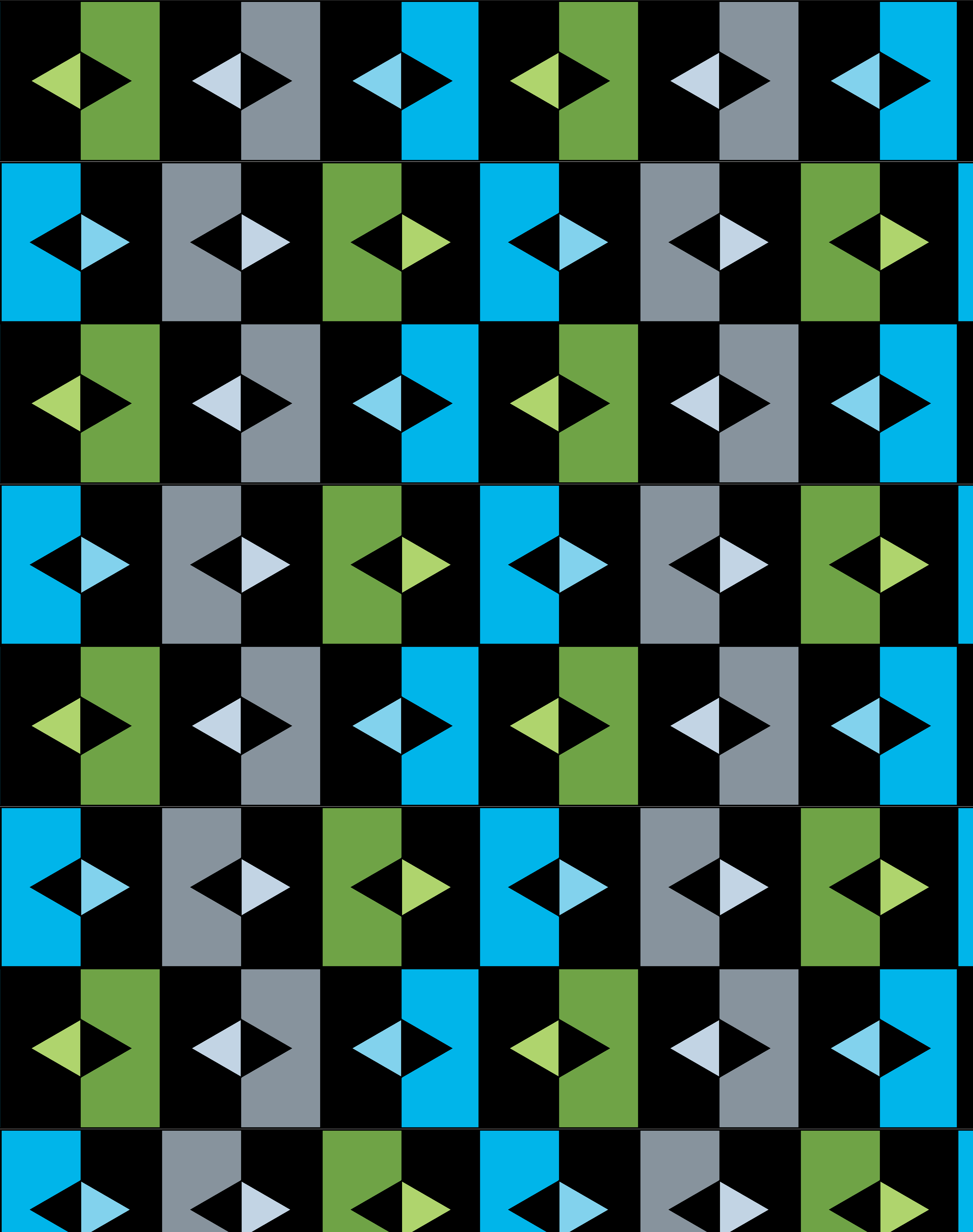 Diamond Portals, Digital Art, Pattern 6, 2022