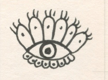 lower Eyelashes, Pen and Ink on Paper, 2004