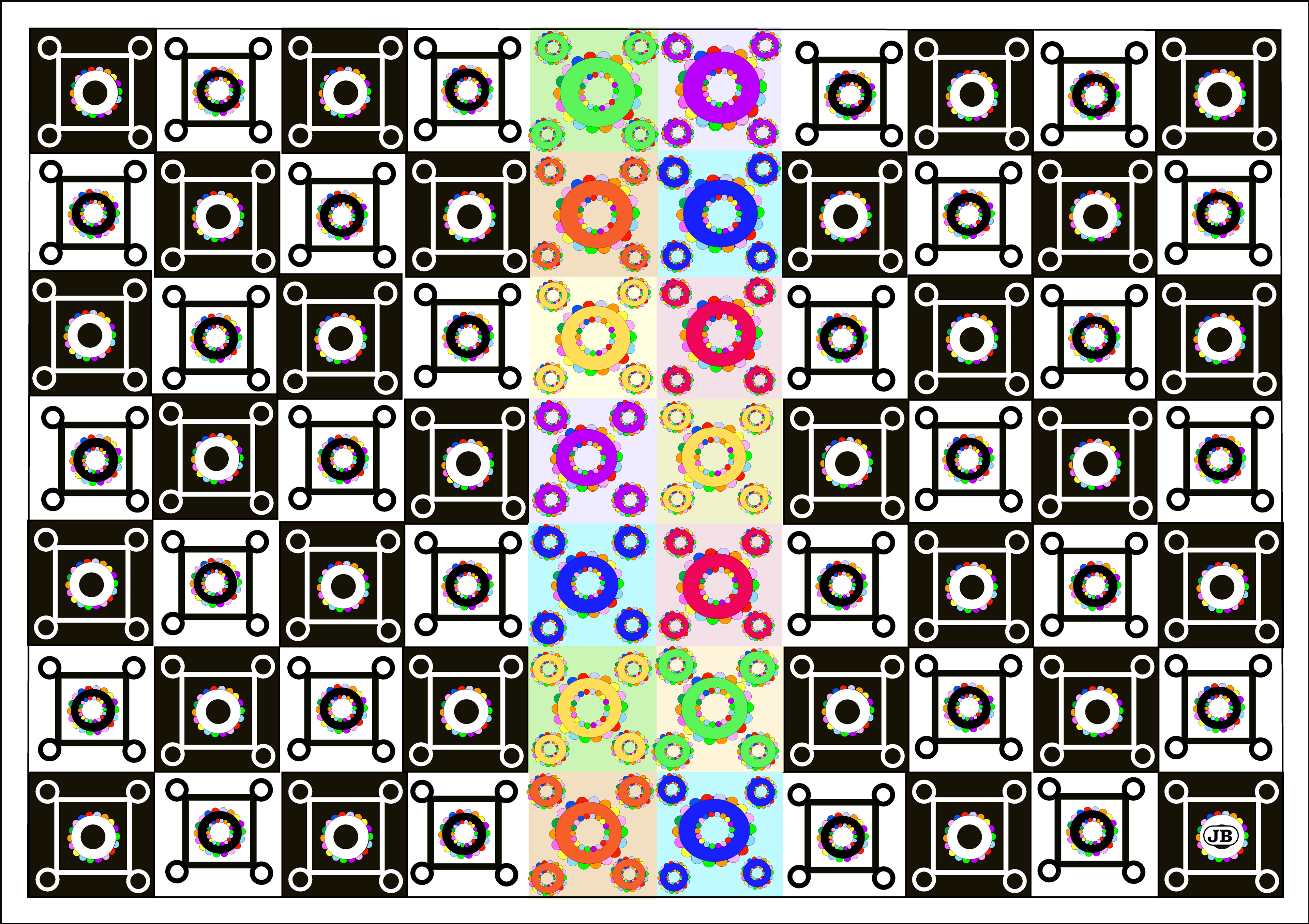 Domestic Partner Wallpaper, Digital Art, 2009