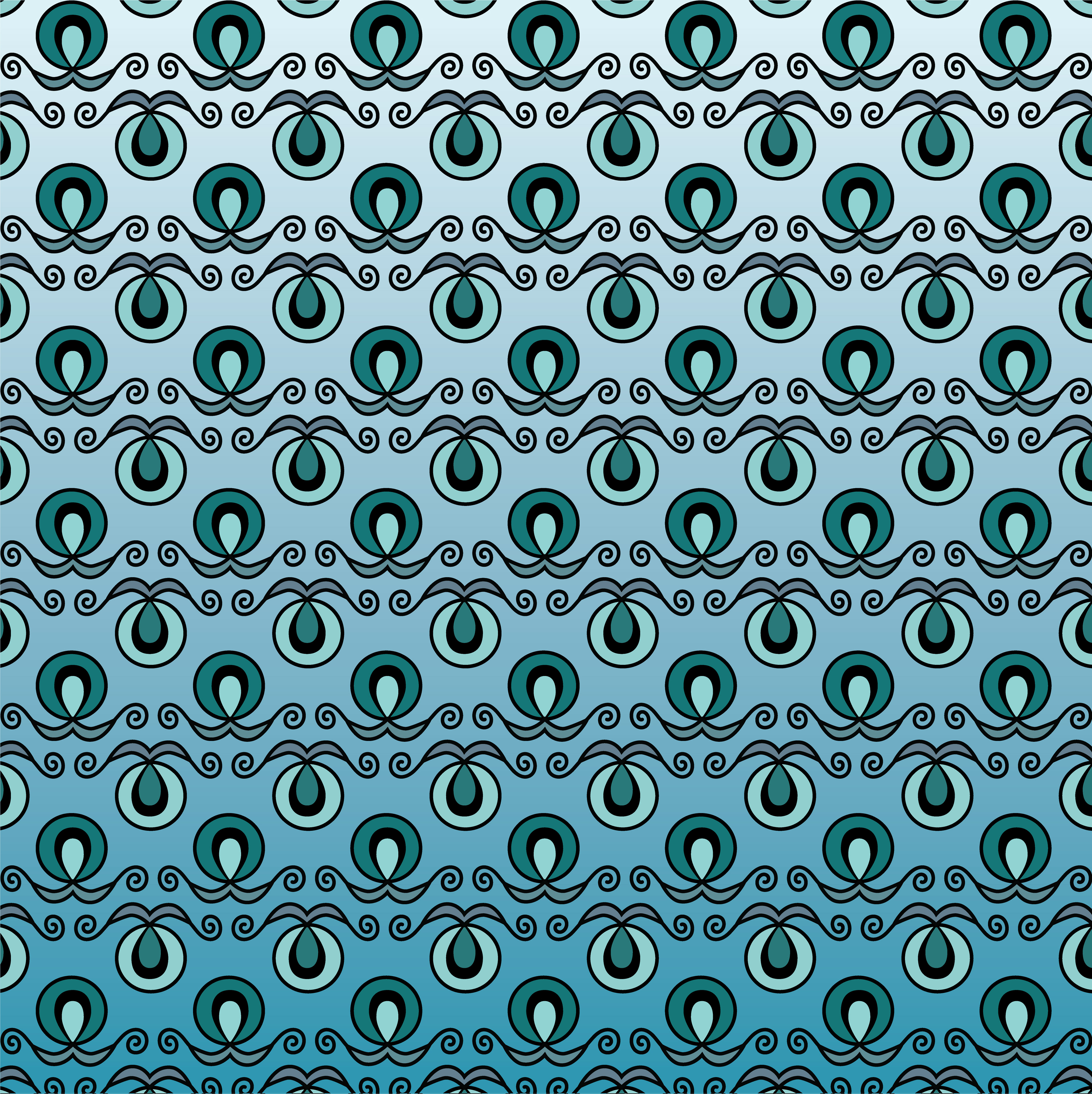 Oil Lamp, Digital Art, Pattern 3, 2026