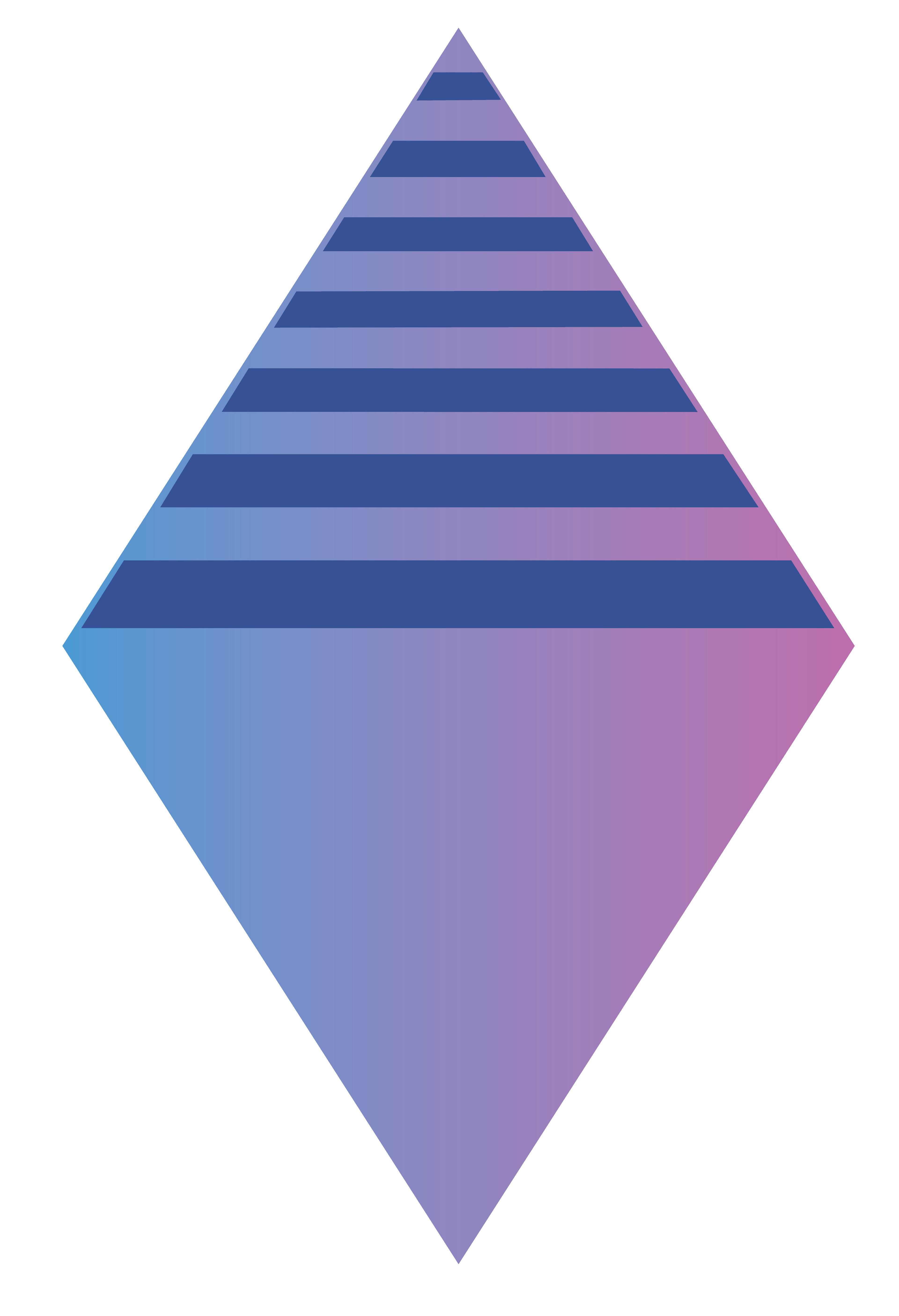 Striped Rhombus, Vector Drawing 9, 2026