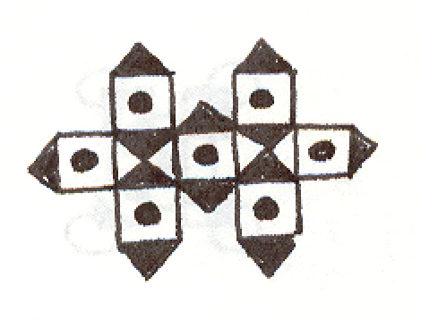 Townhouse Pattern Block, Pen and Ink Drawing, 2000