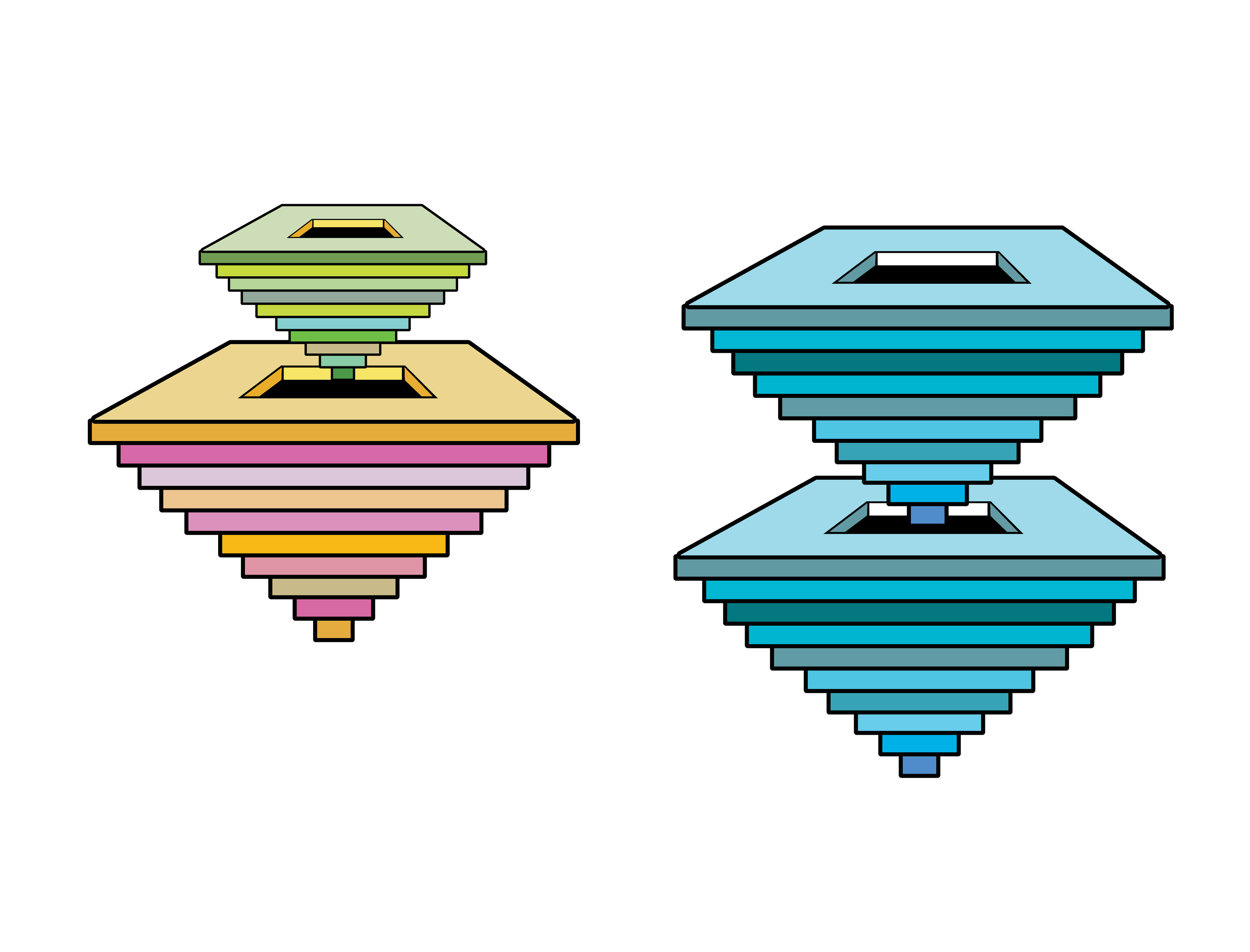 Chimney Portals, Digital Art, 2025