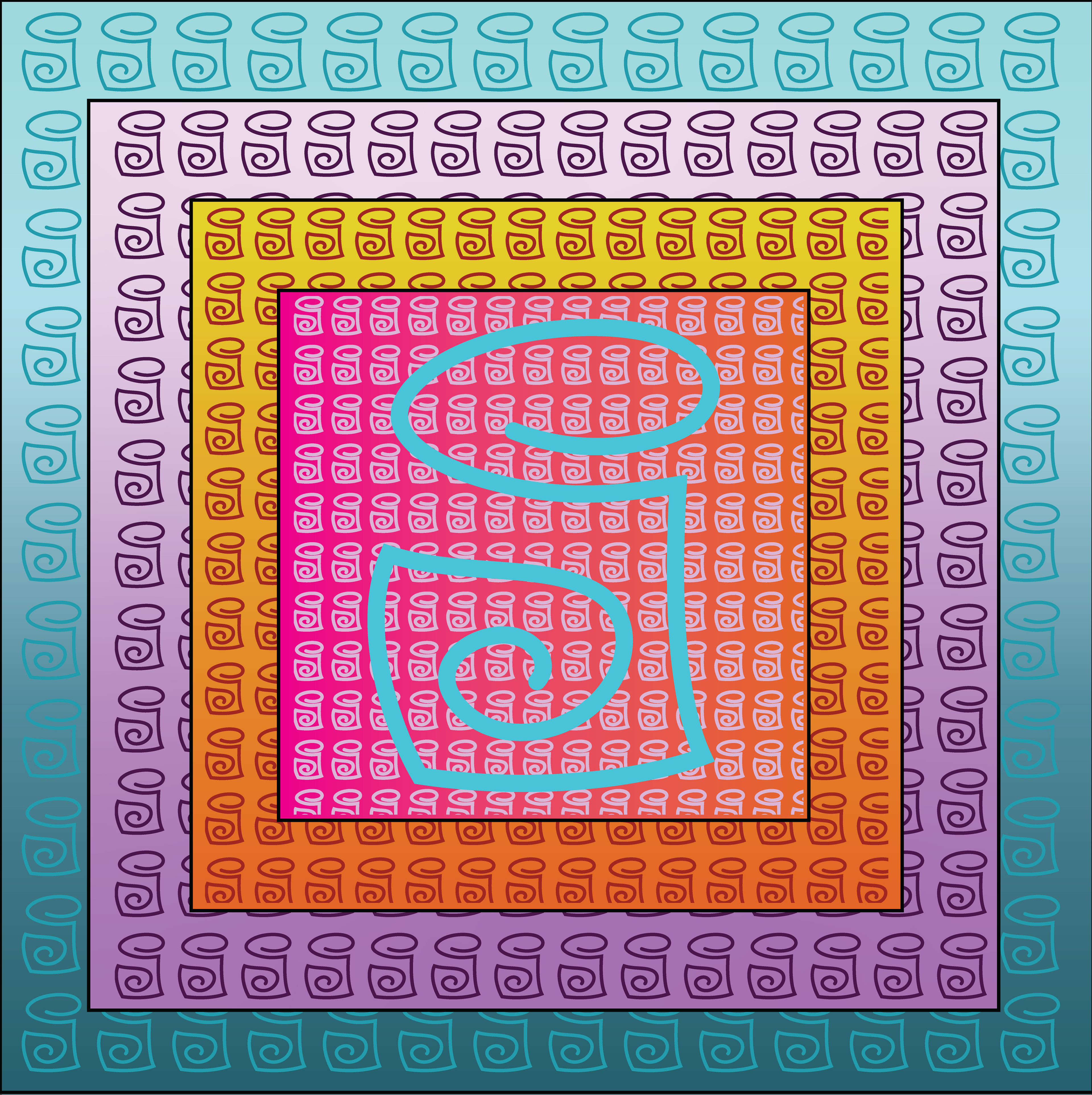Tin Can, Digital Art, Pattern 5, 2026