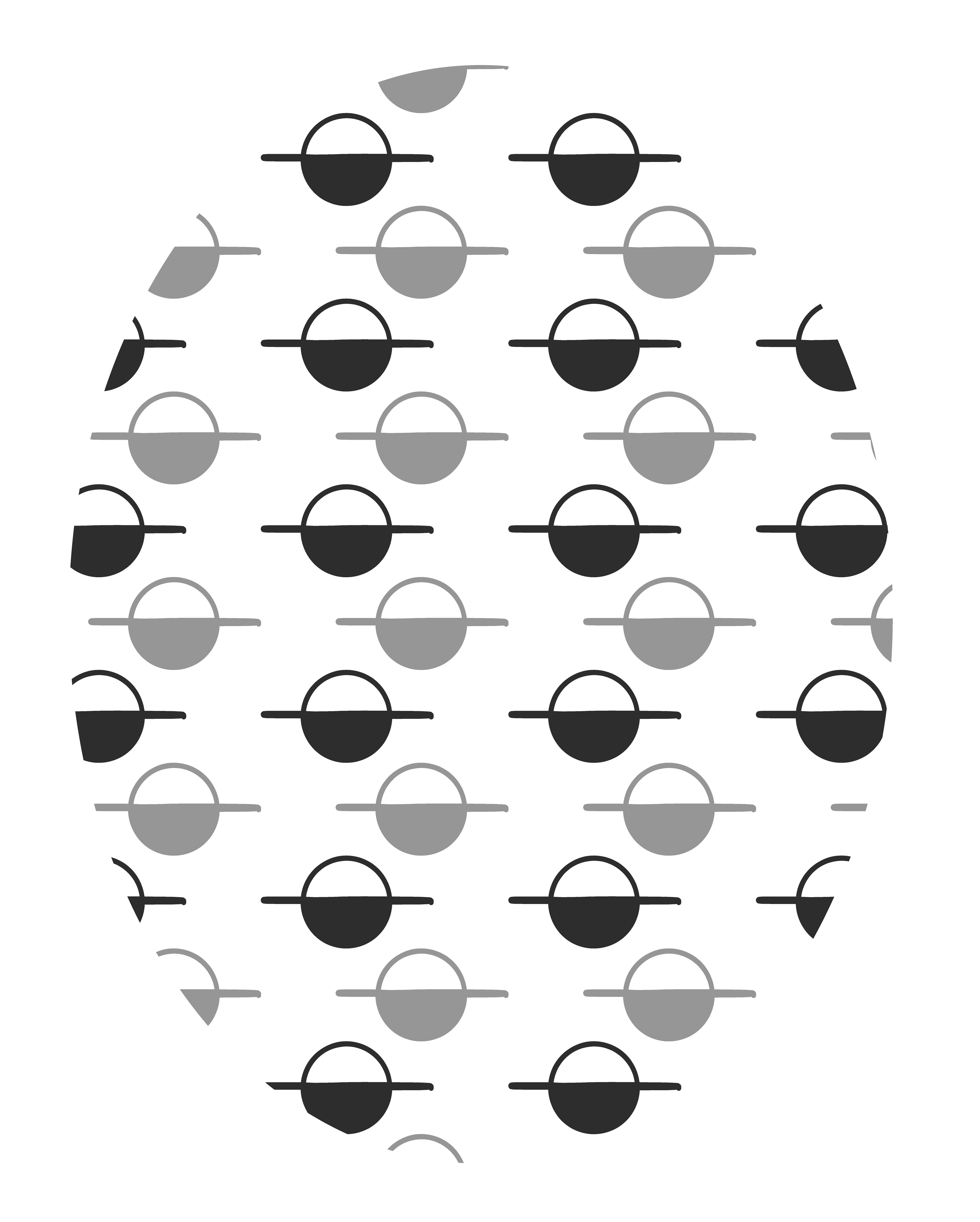 Bubble Tea Pattern, Digital Art, Pattern 1, 2021