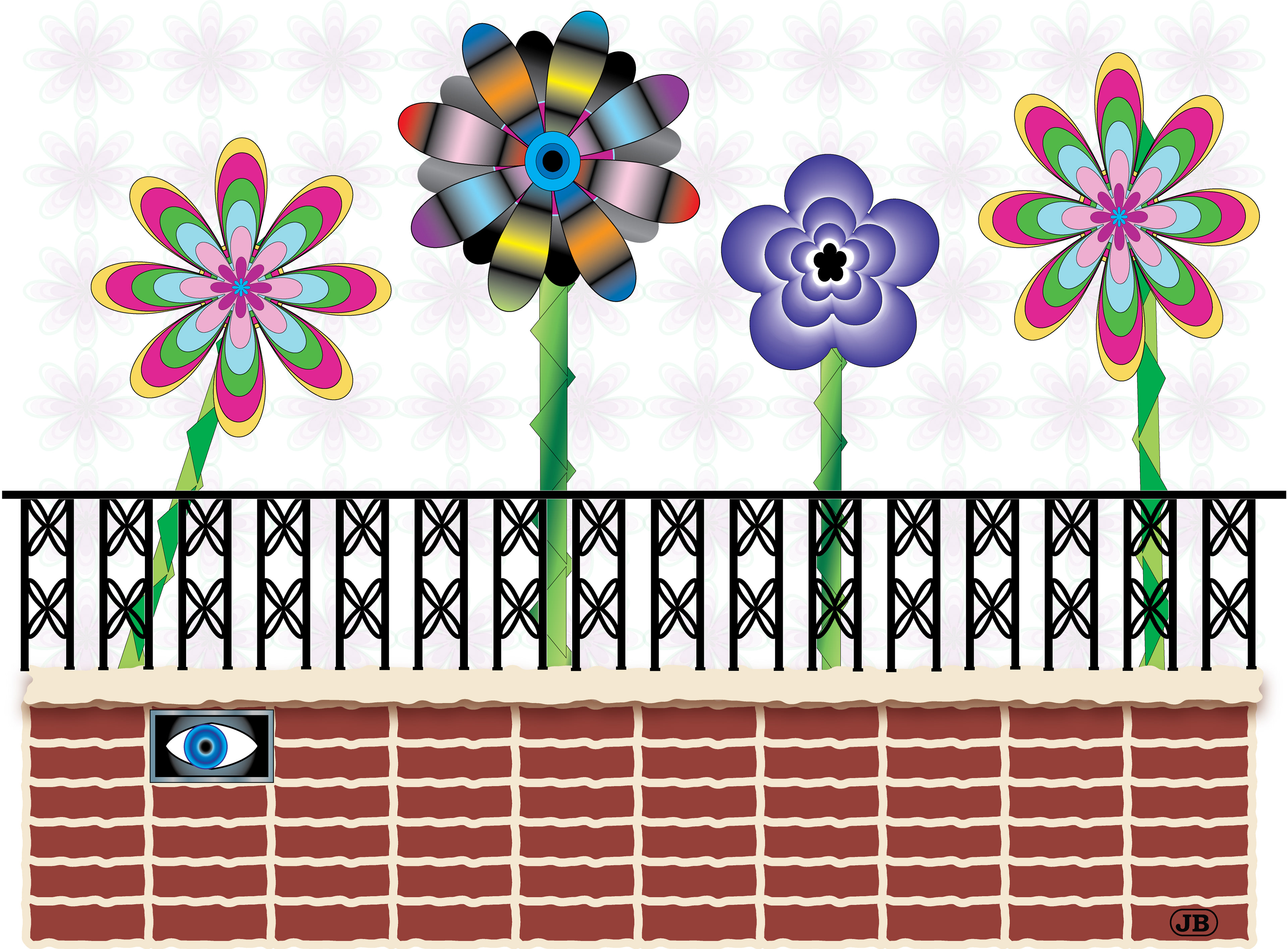 Evil Eye, Digital Art, 2006