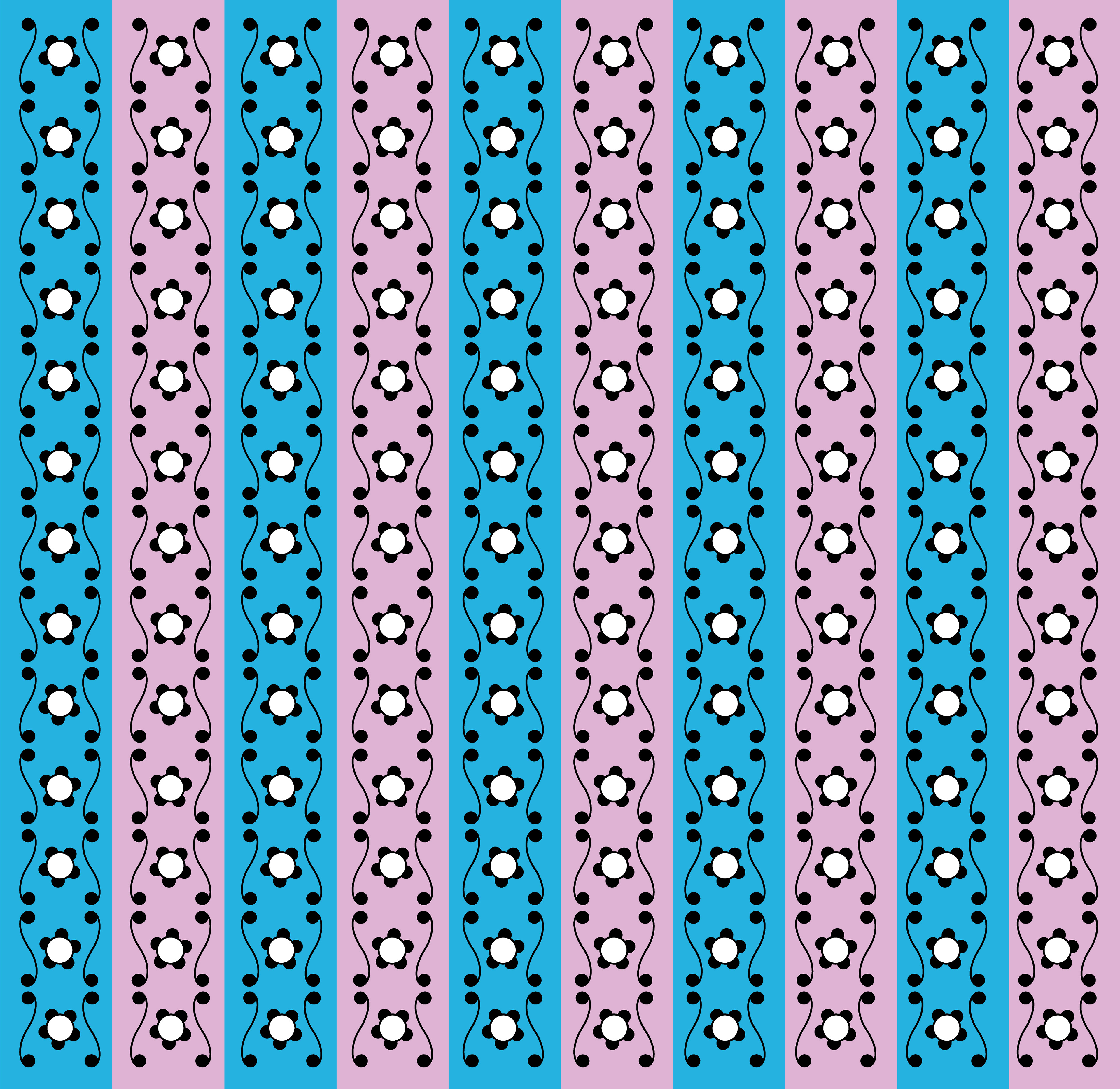 Rosette, Digital Art, Pattern 2, 2025