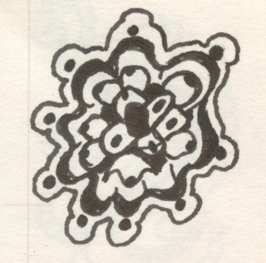 Tiger Lily, Pen and Ink on Paper, 2001