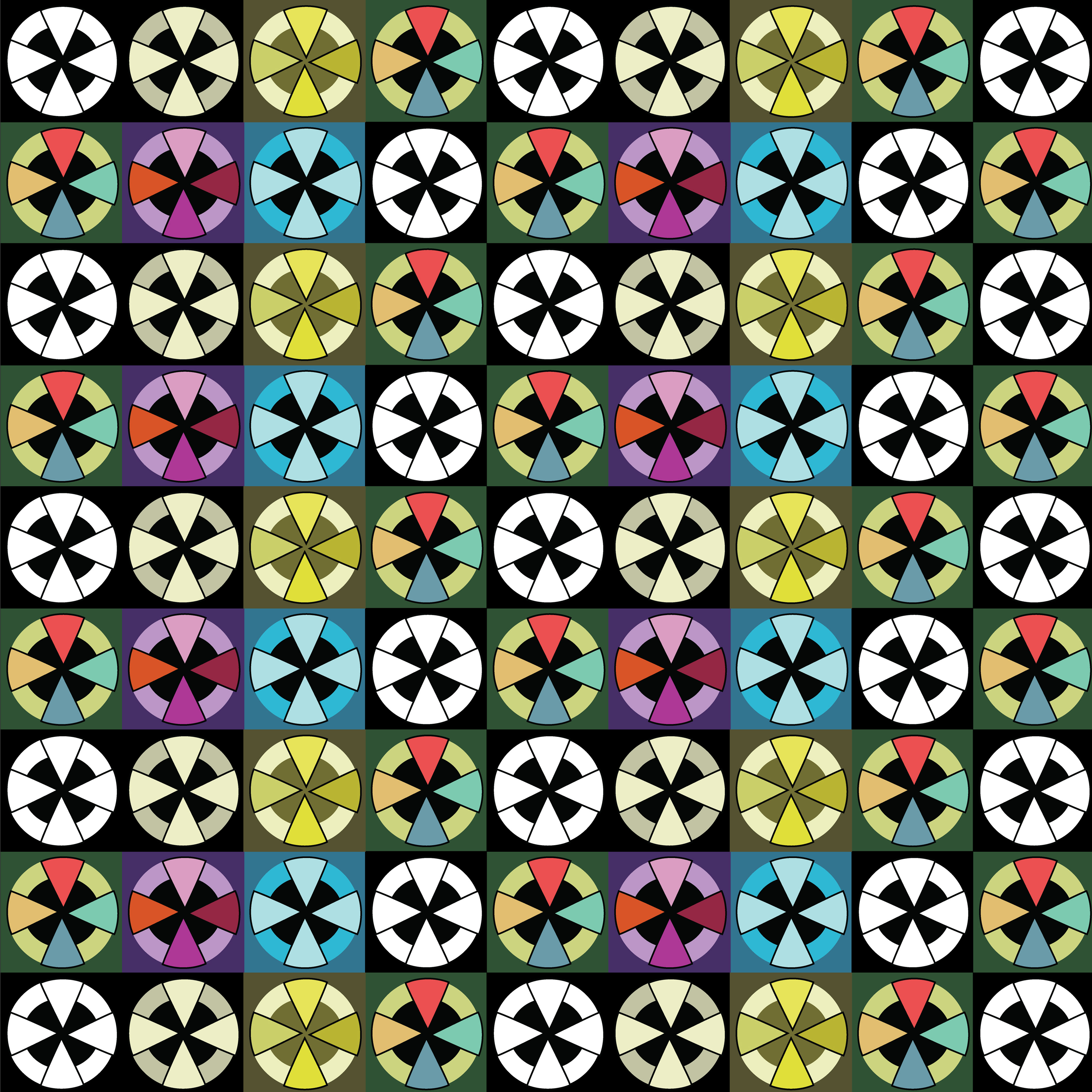 Garbage Disposal Pattern, Digital Art, Pattern 3, 2026