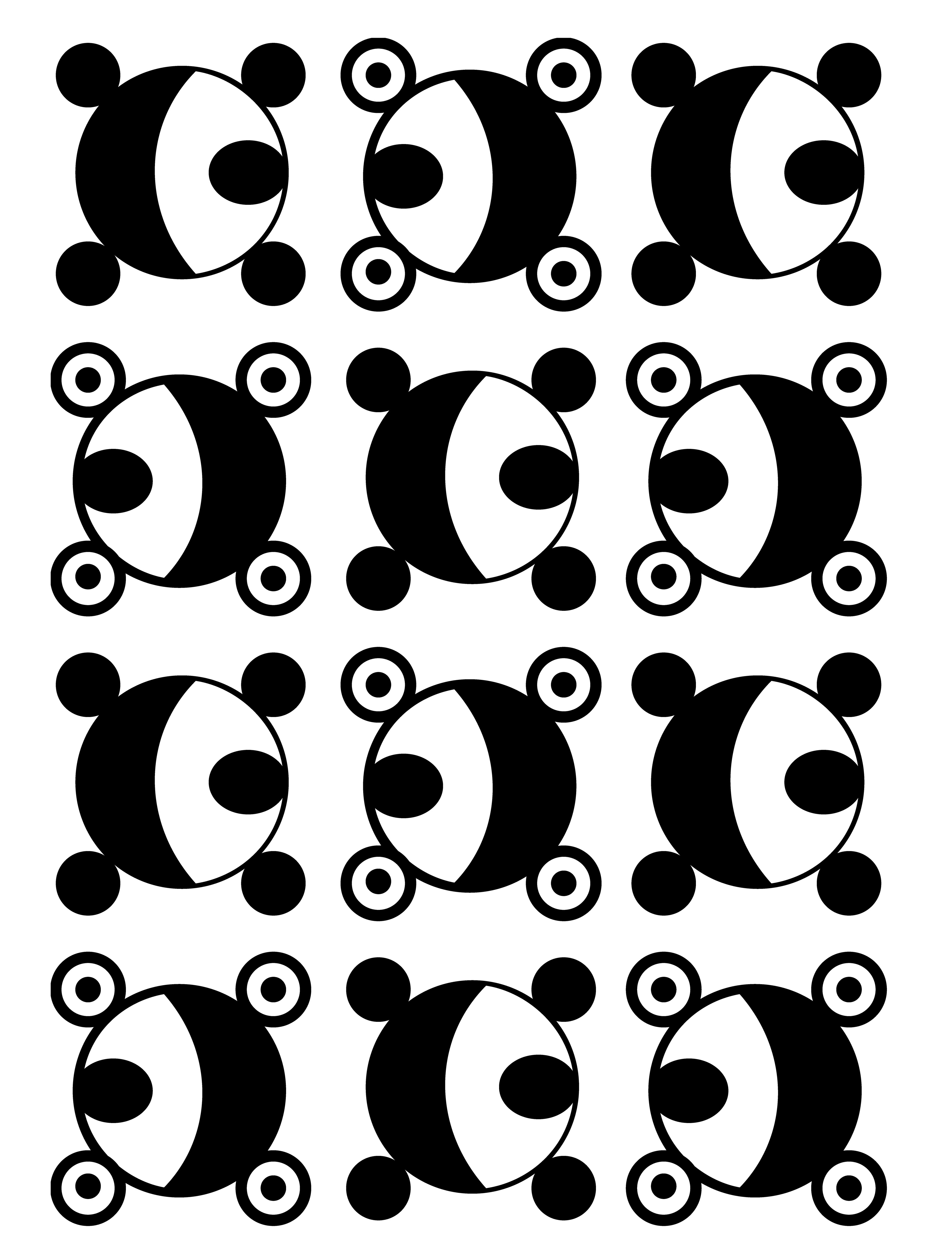 Pivot Wheels, Vector Drawing, 2022