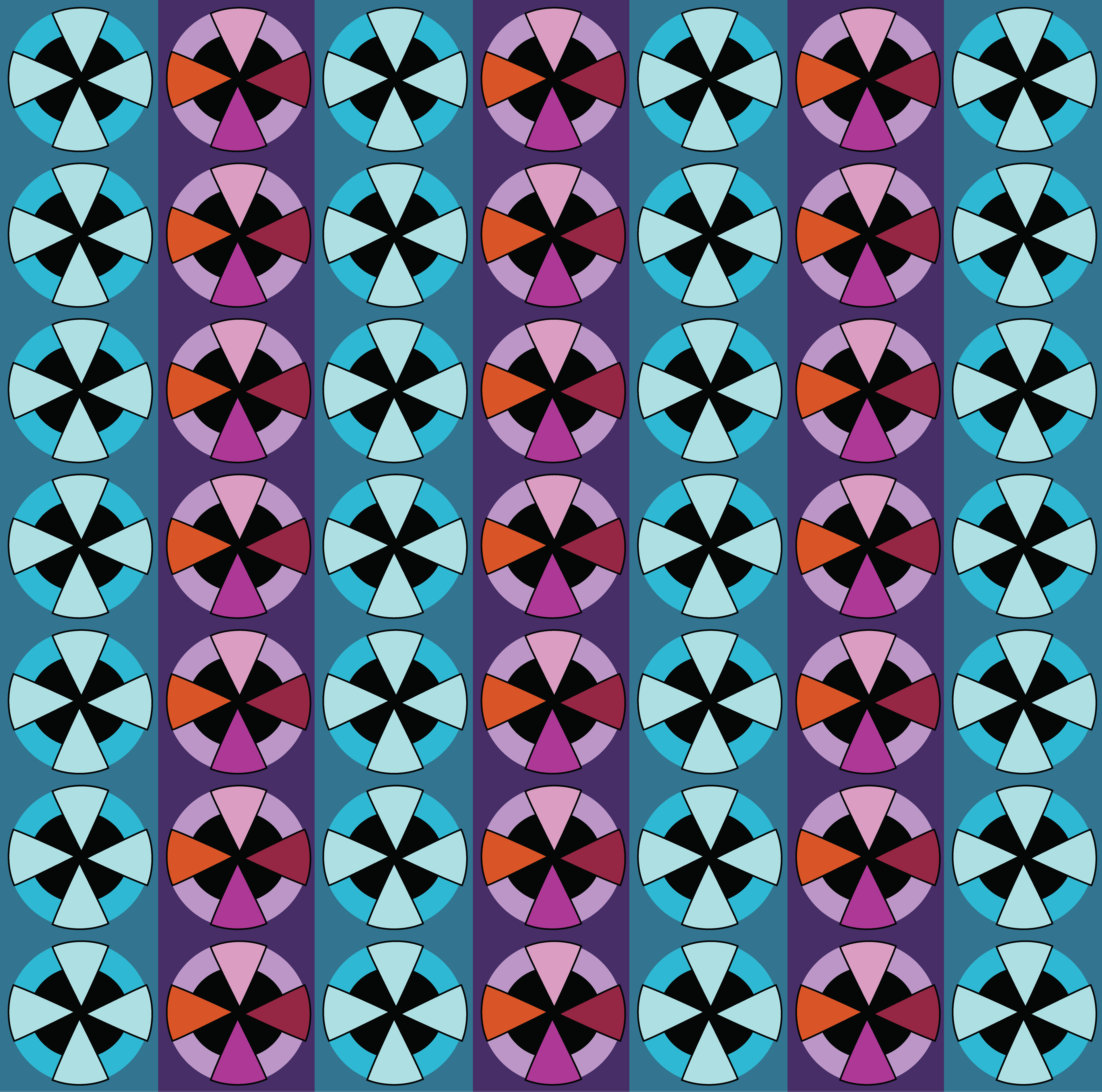 Garbage Disposal, Digital Art, Pattern 6, 2026