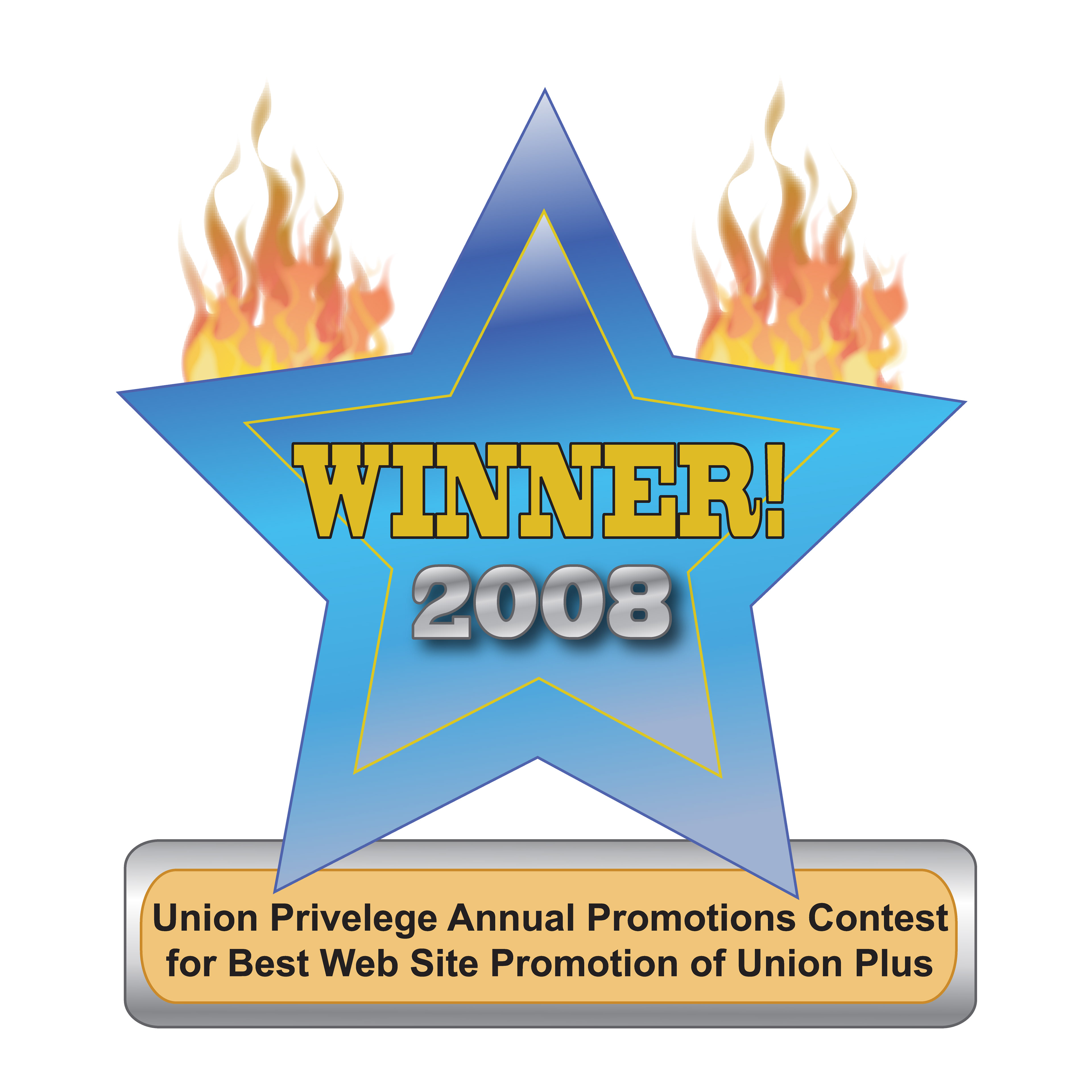 Graphic for announcement in TriAPWU newsletter, Digital Art, 2008