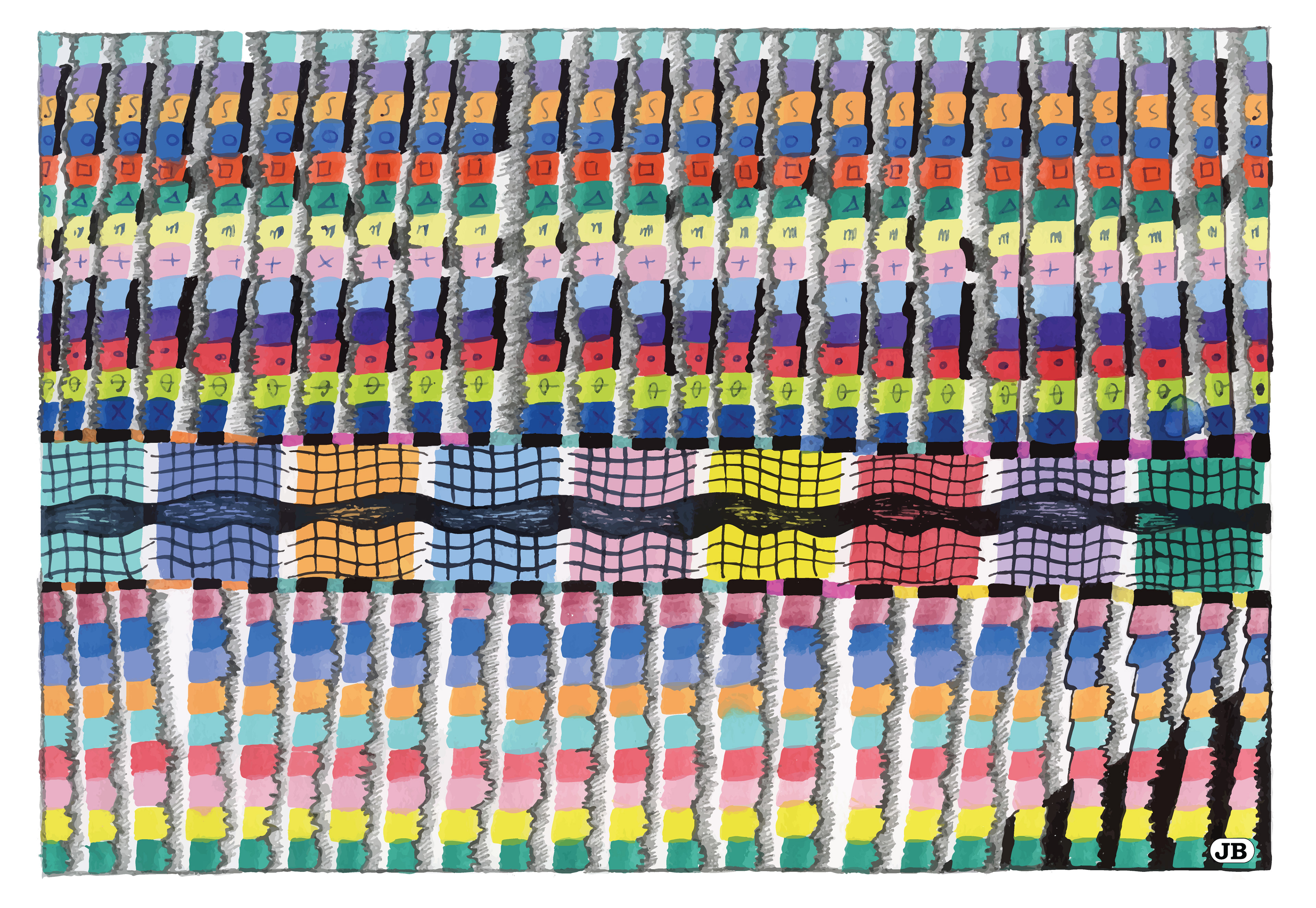 Piano Keys, Digital Art, 2021